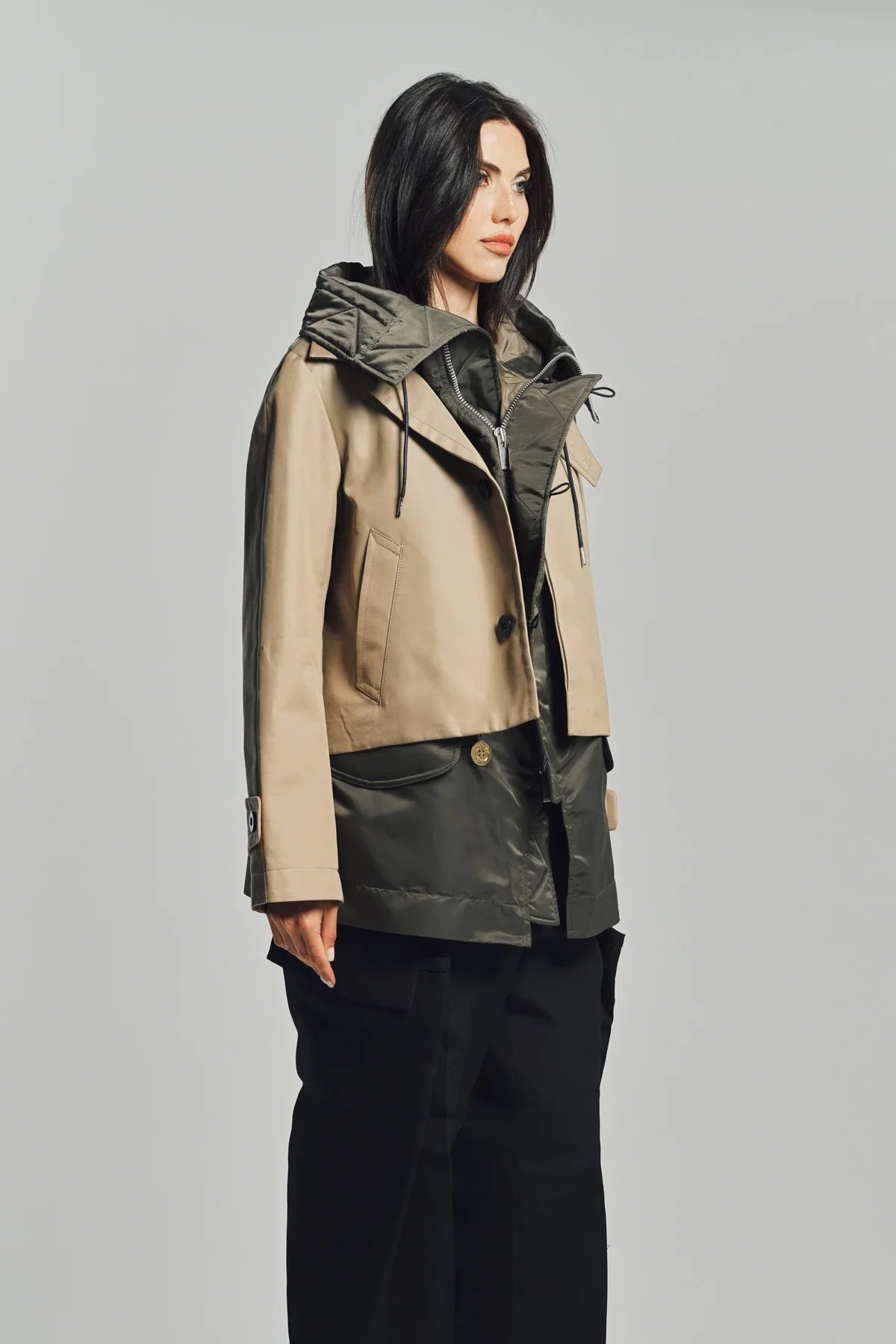 SACAI | COTTON GABARDINE BLOUSON