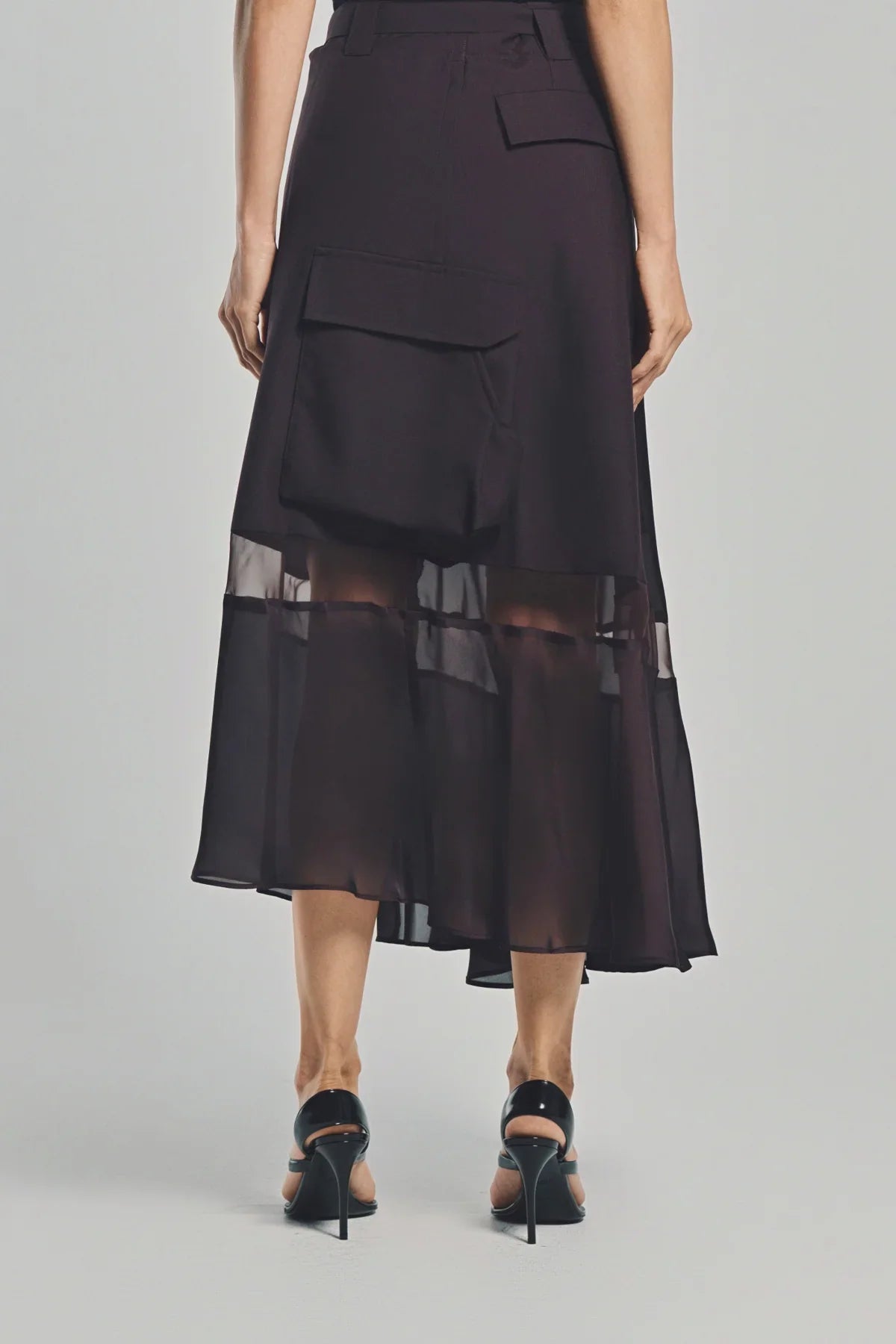 SACAI | SUITING MIX SKIRT