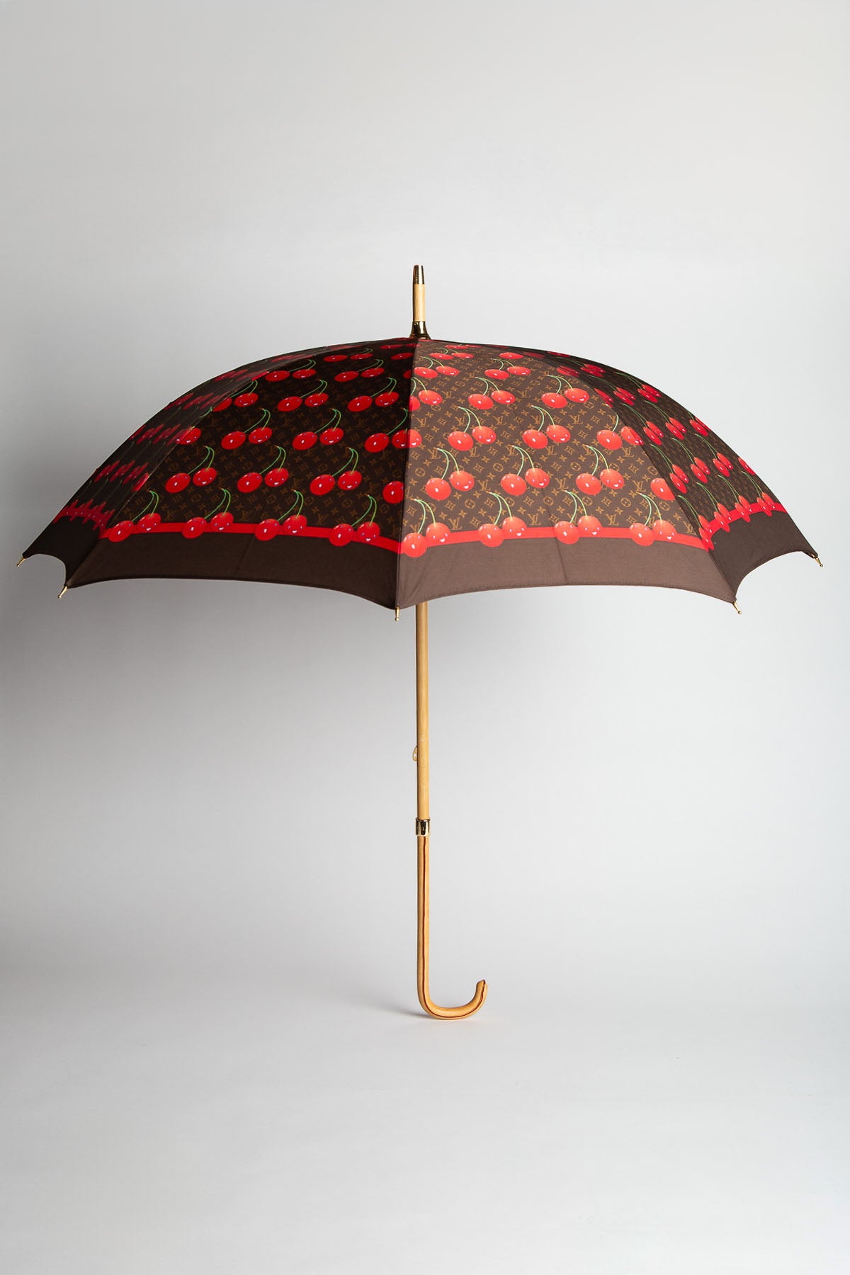 LOUIS VUITTON x MURAKAMI | 2005 CHERRY PRINT MONOGRAM UMBRELLA
