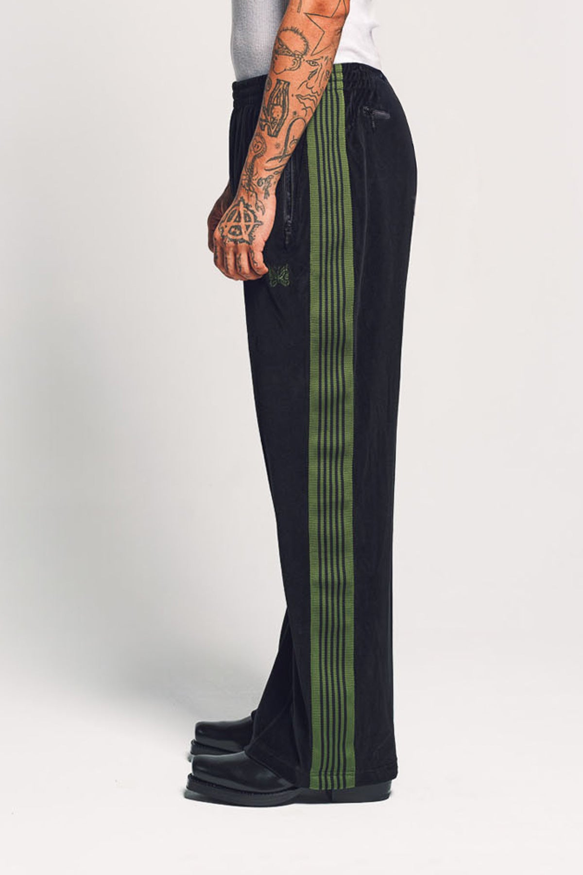NEEDLES | VELOUR BOOTCUT TRACKPANTS