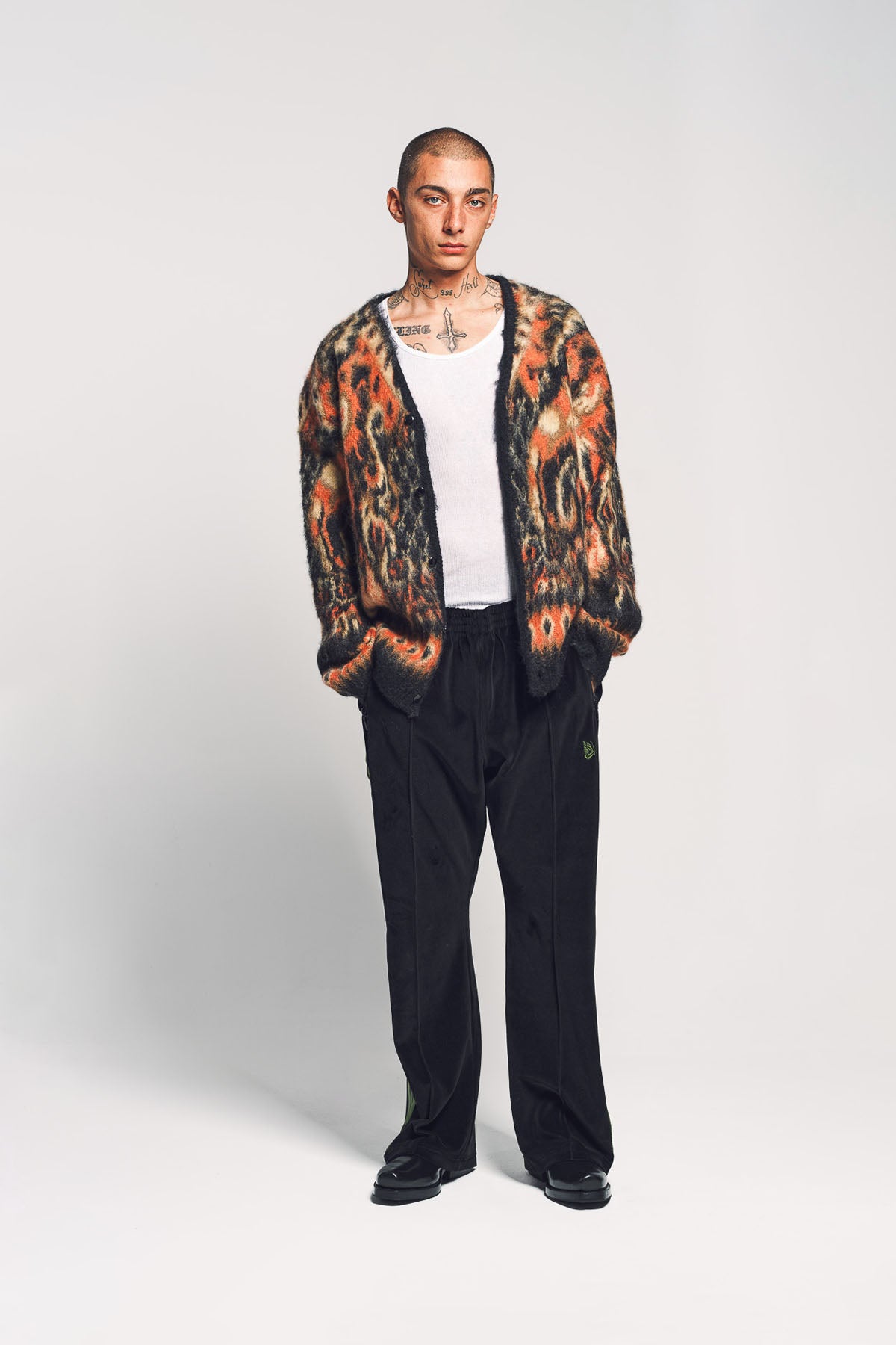 NEEDLES | PAISLEY MOHAIR CARDIGAN
