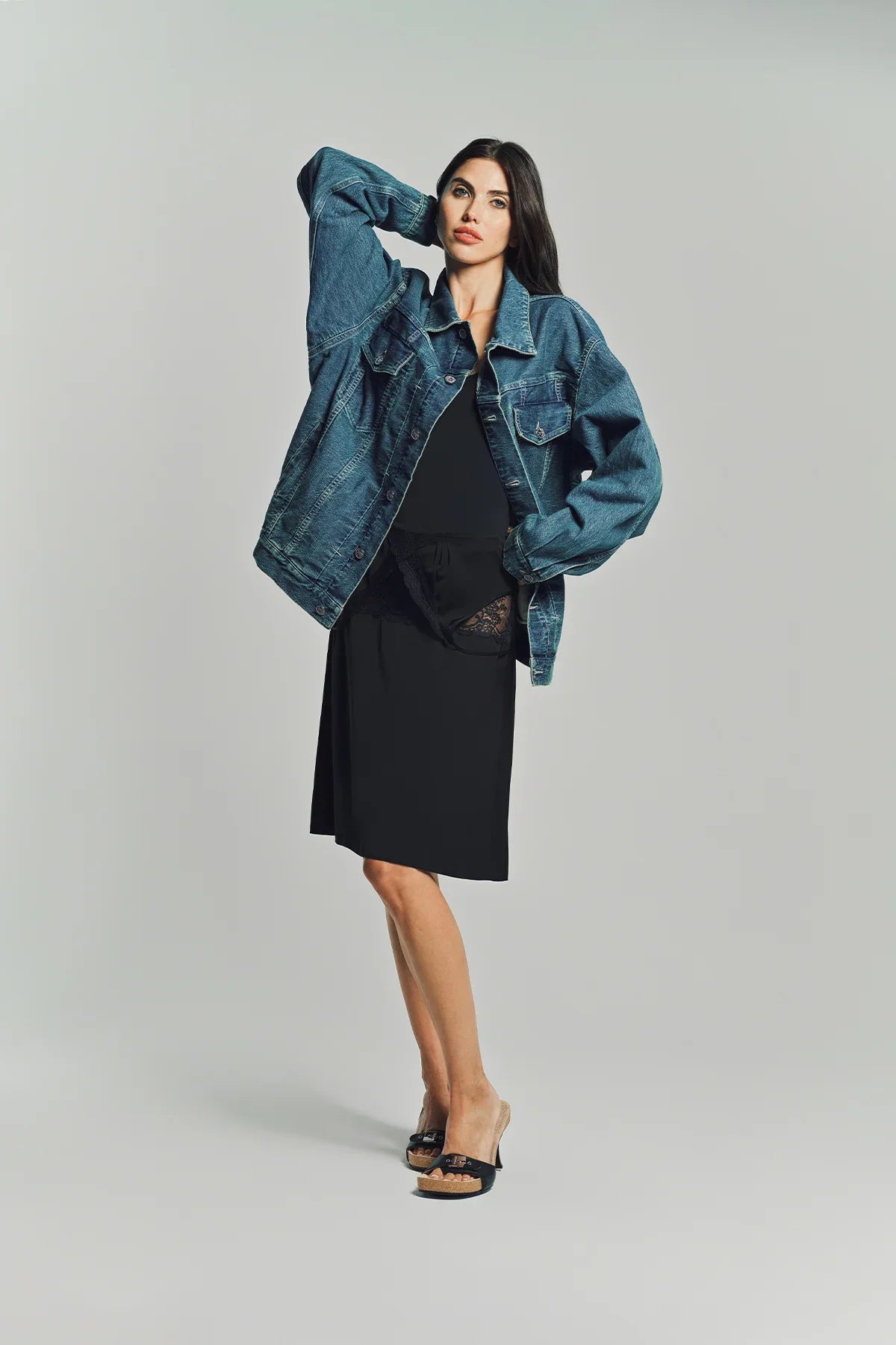 VETEMENTS | DROPDOWN LINGERIE SKIRT
