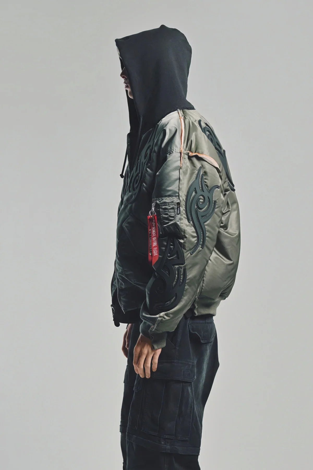 VETEMENTS | TRIBAL REWORK BOMBER JACKET