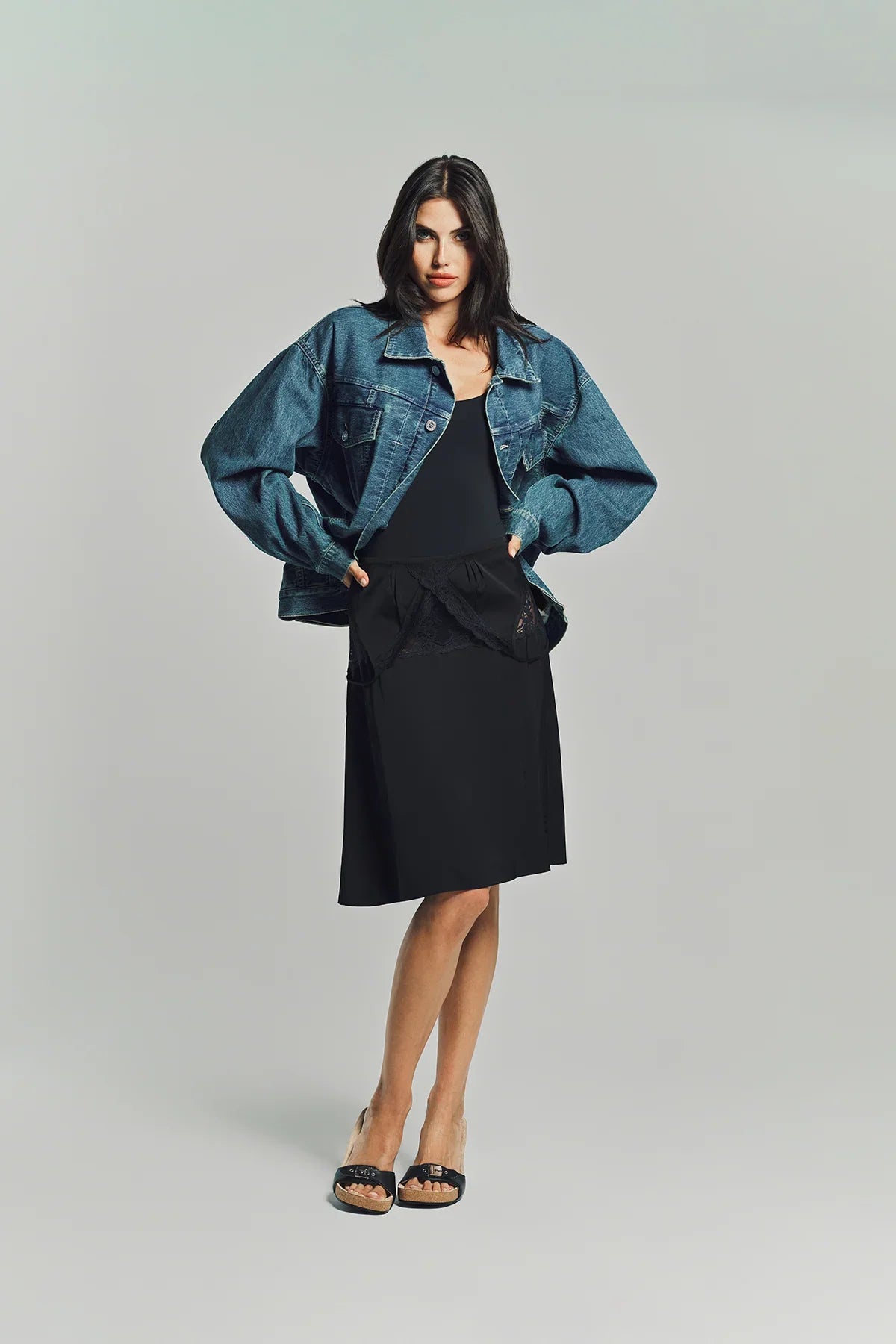 VETEMENTS | UPSIDE-DOWN DENIM JACKET