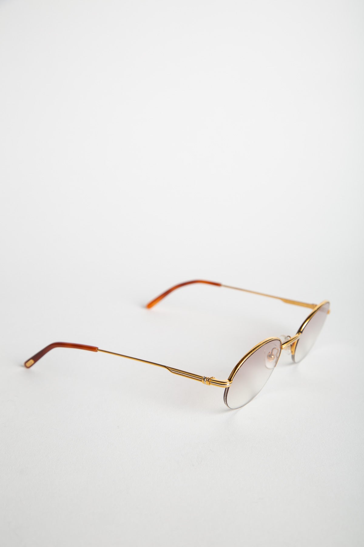18K YELLOW GOLD CARTIER MANHATTAN 51 SUNGLASSES