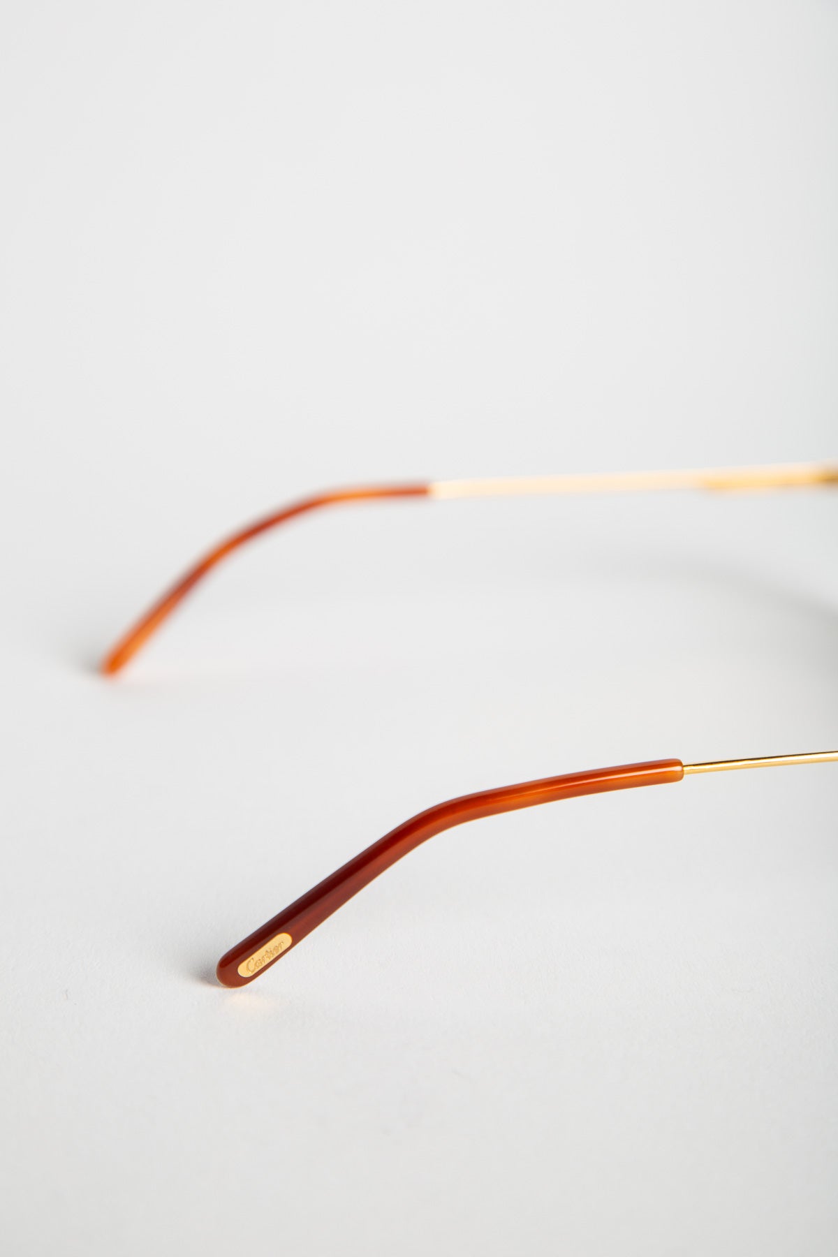 18K YELLOW GOLD CARTIER MANHATTAN 51 SUNGLASSES