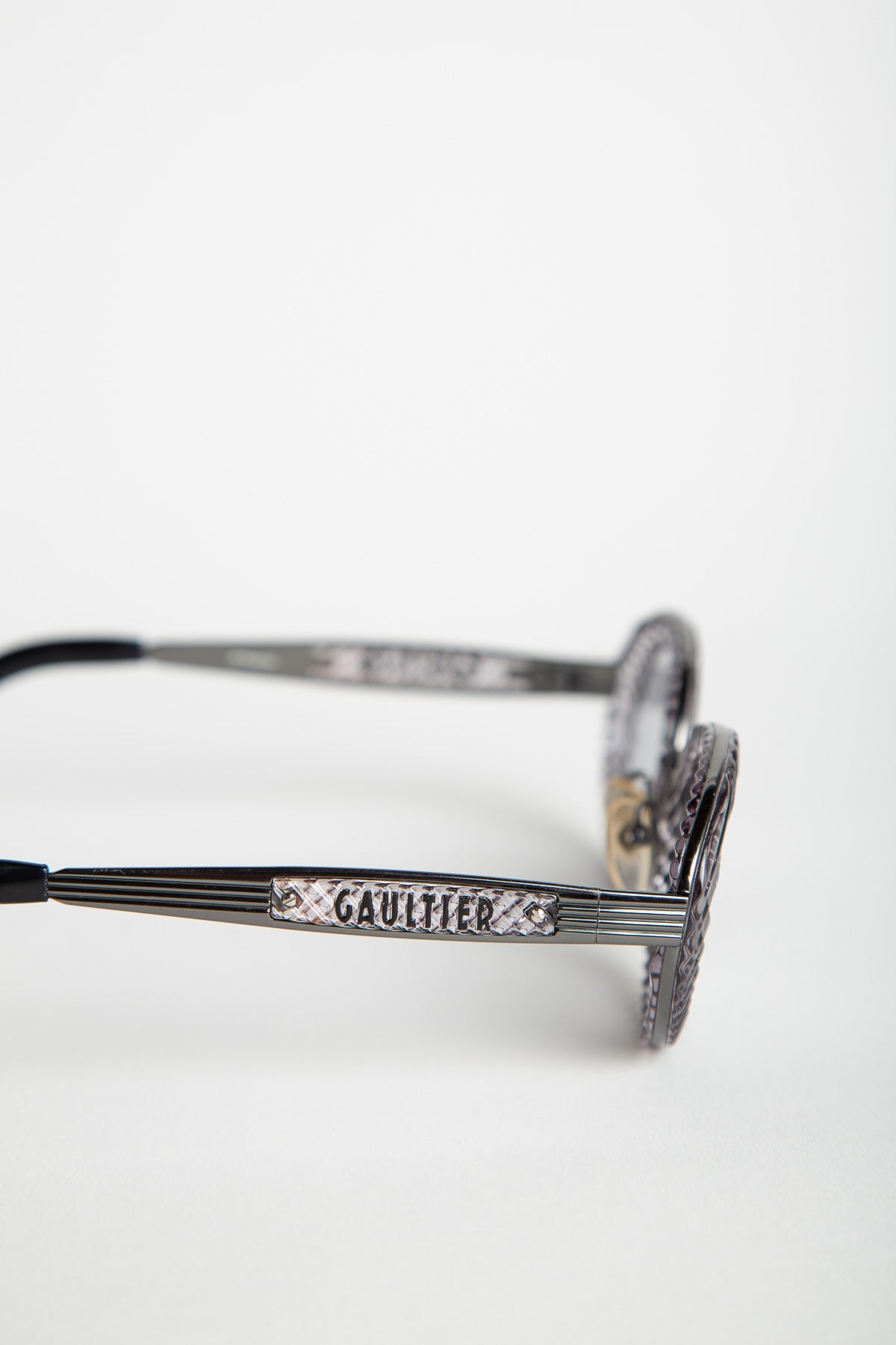 1990'S JEAN PAUL GAULTIER 56 5201 OVAL SUNGLASSES
