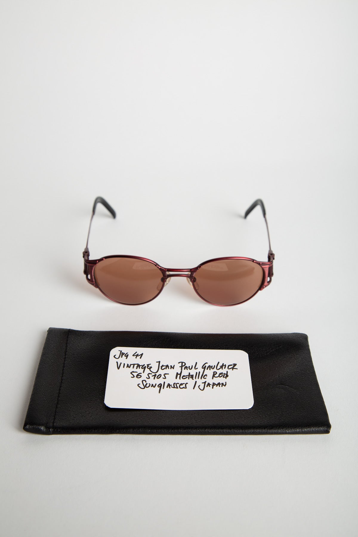 JEAN PAUL GAULTIER 56 5105 METALLIC SUNGLASSES