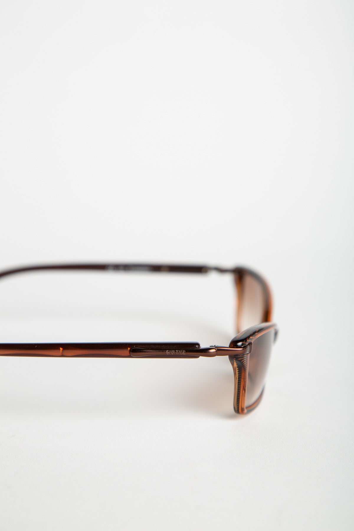 1990'S JEAN PAUL GAULTIER 56 0077 STRIPPED SUNGLASSES