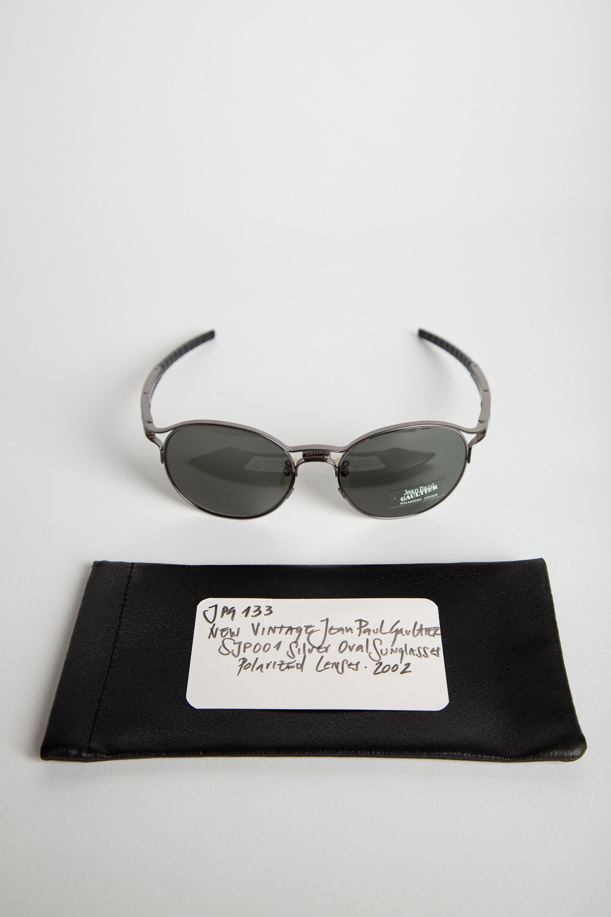 1990'S JEAN PAUL GAULTIER SJP 001 OVAL SUNGLASSES