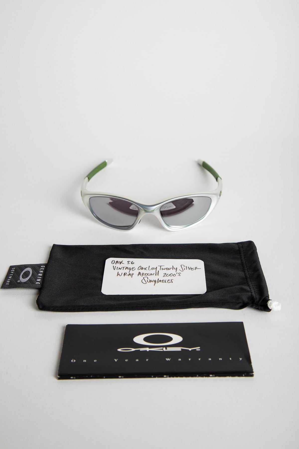 2000'S OAKLEY TWENTY WRAP SUNGLASSES