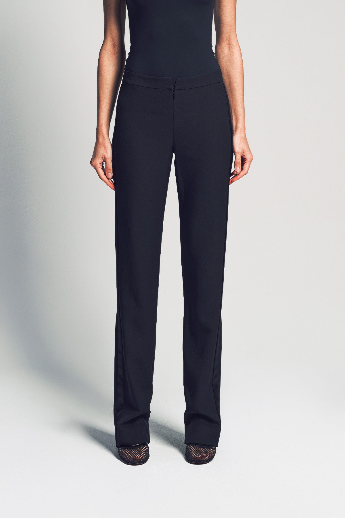 ALEXX BROWN | TUXEDO TROUSER JEANS