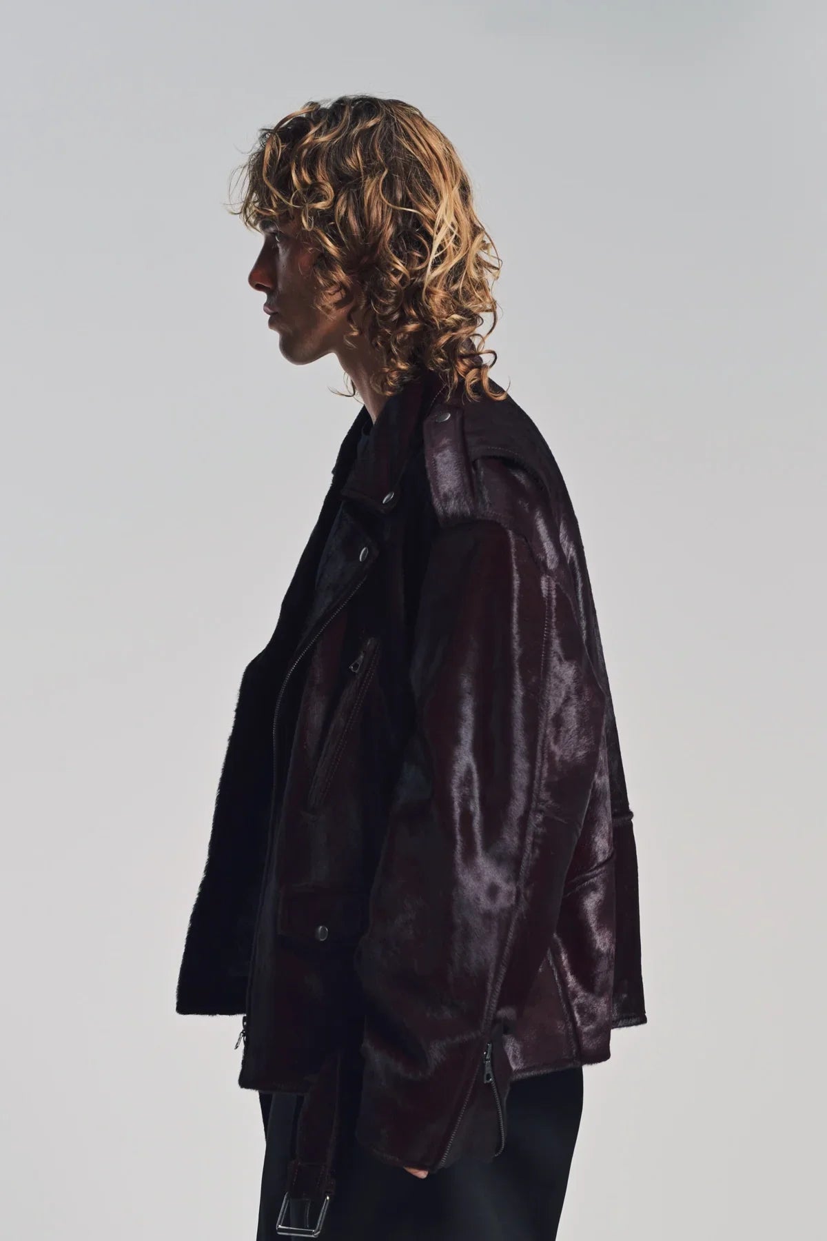 DRIES VAN NOTEN | LEATHER BIKER JACKET