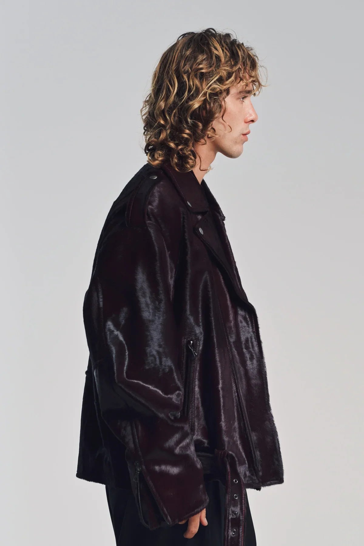 DRIES VAN NOTEN | LEATHER BIKER JACKET