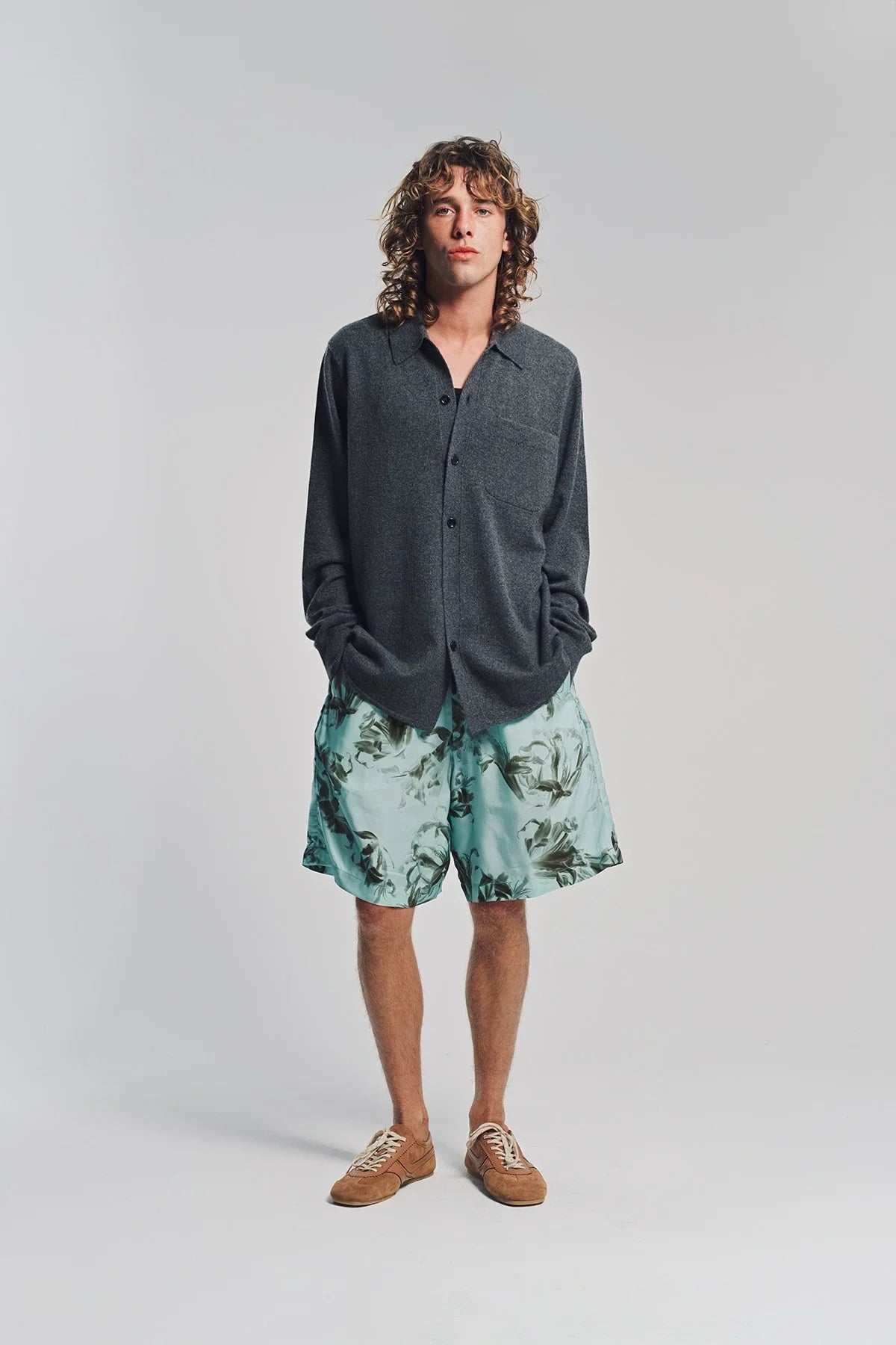 DRIES VAN NOTEN | NERINE FLOWER BORDER SHORTS