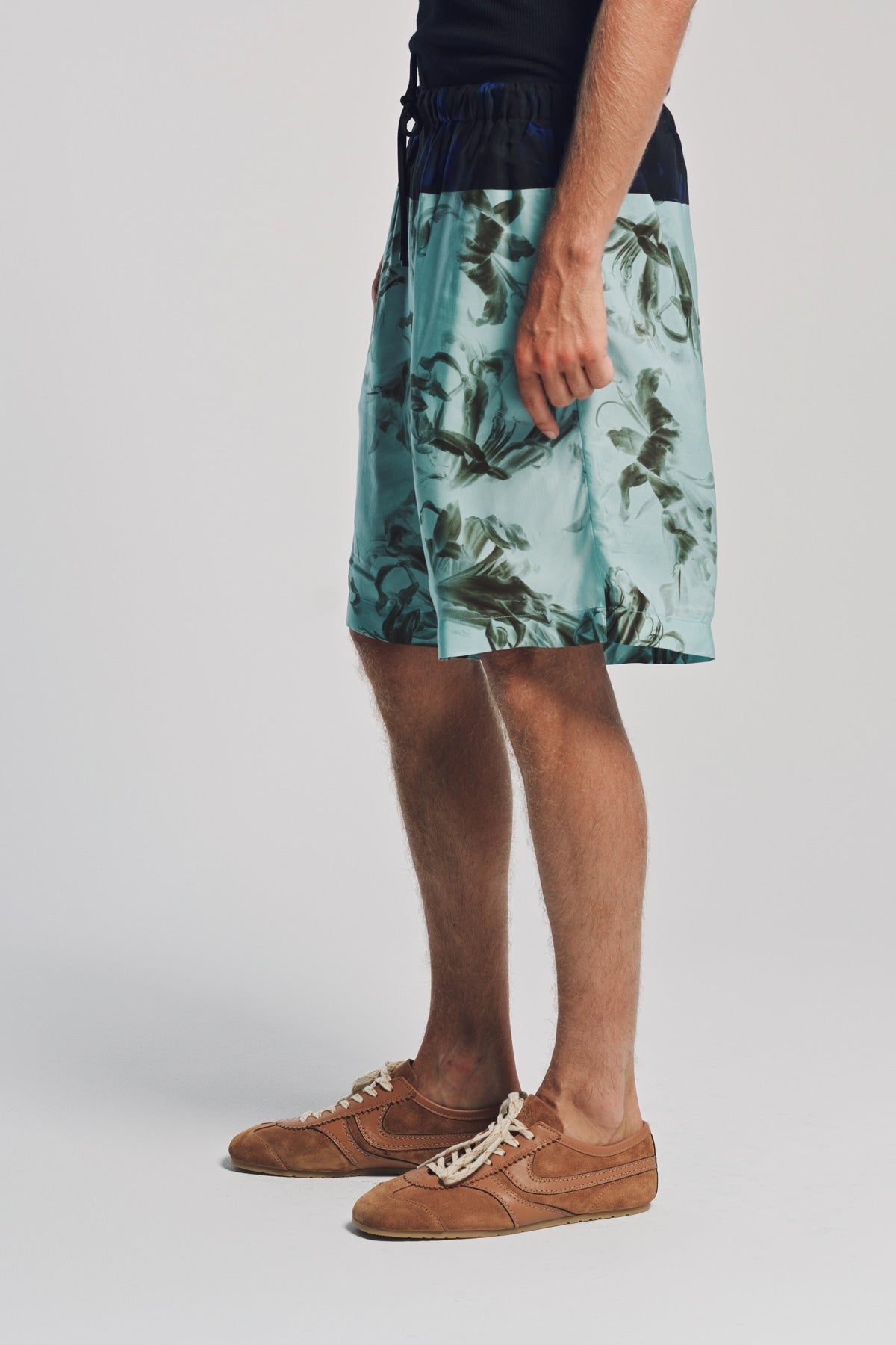 DRIES VAN NOTEN | NERINE FLOWER BORDER SHORTS