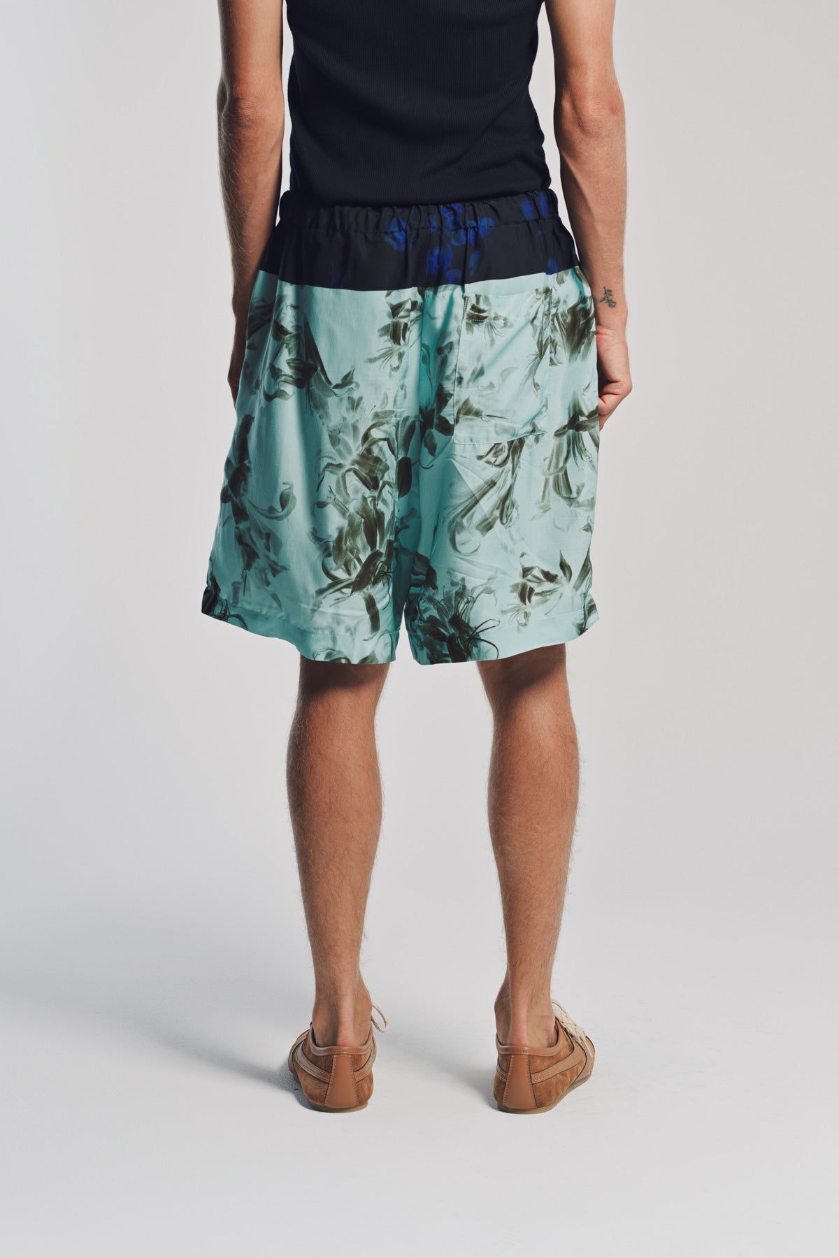 DRIES VAN NOTEN | NERINE FLOWER BORDER SHORTS