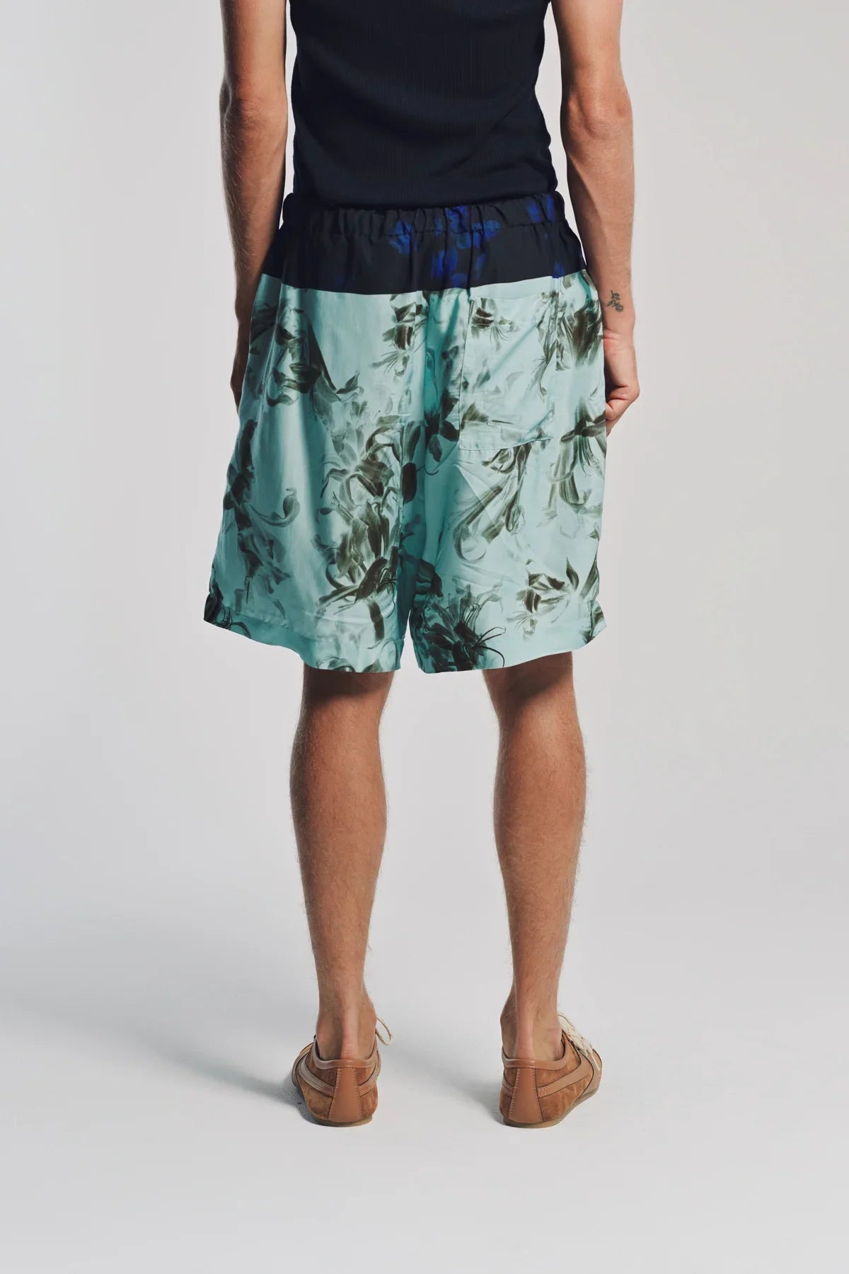DRIES VAN NOTEN | NERINE FLOWER BORDER SHORTS