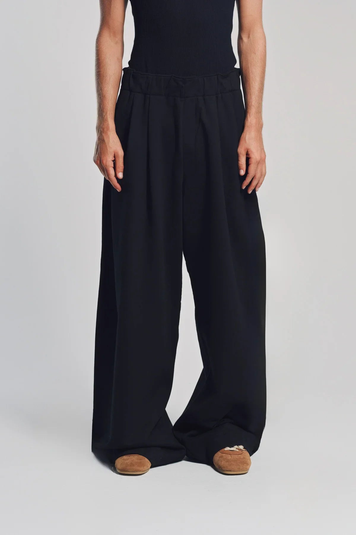 DRIES VAN NOTEN | PLEATED SWEATPANTS