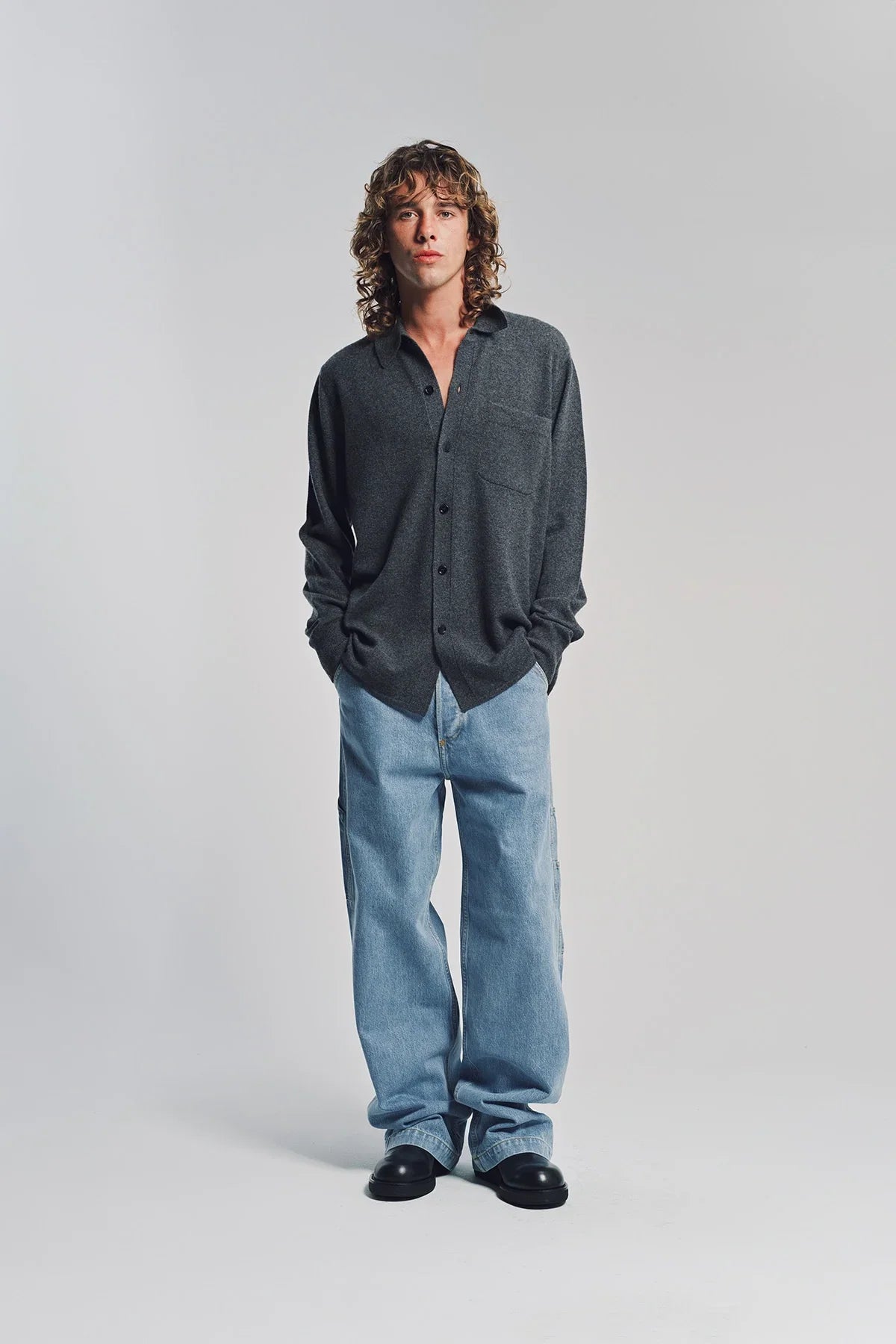 DRIES VAN NOTEN | LONG SLEEVE POCKET SHIRT