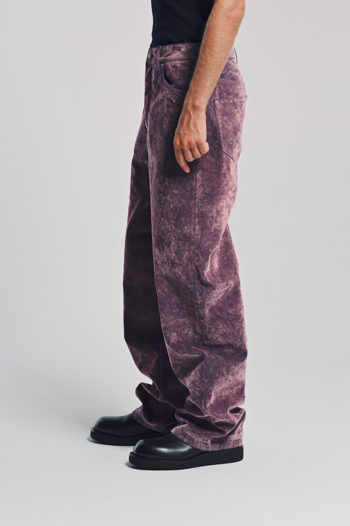 DRIES VAN NOTEN | FLOCKED JEANS