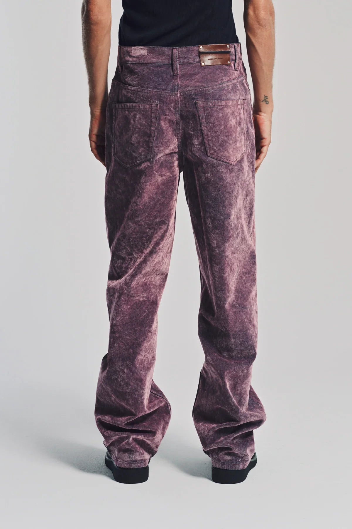 DRIES VAN NOTEN | FLOCKED JEANS
