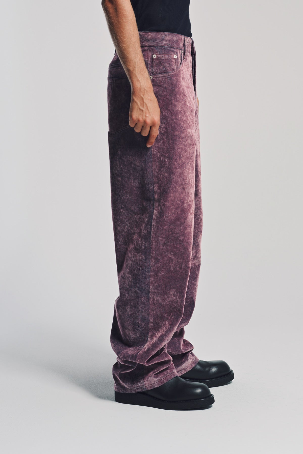 DRIES VAN NOTEN | FLOCKED JEANS