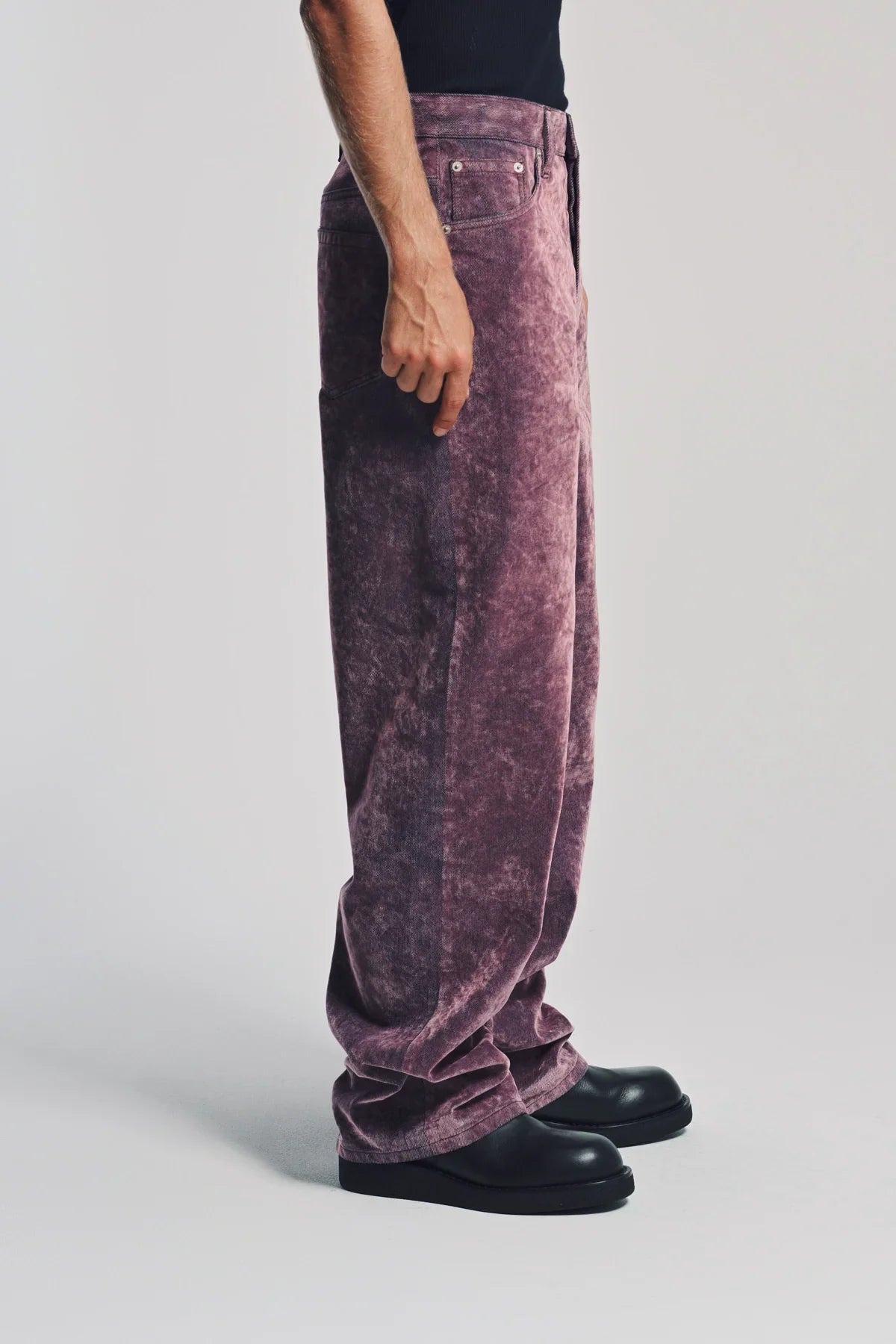 DRIES VAN NOTEN | FLOCKED JEANS