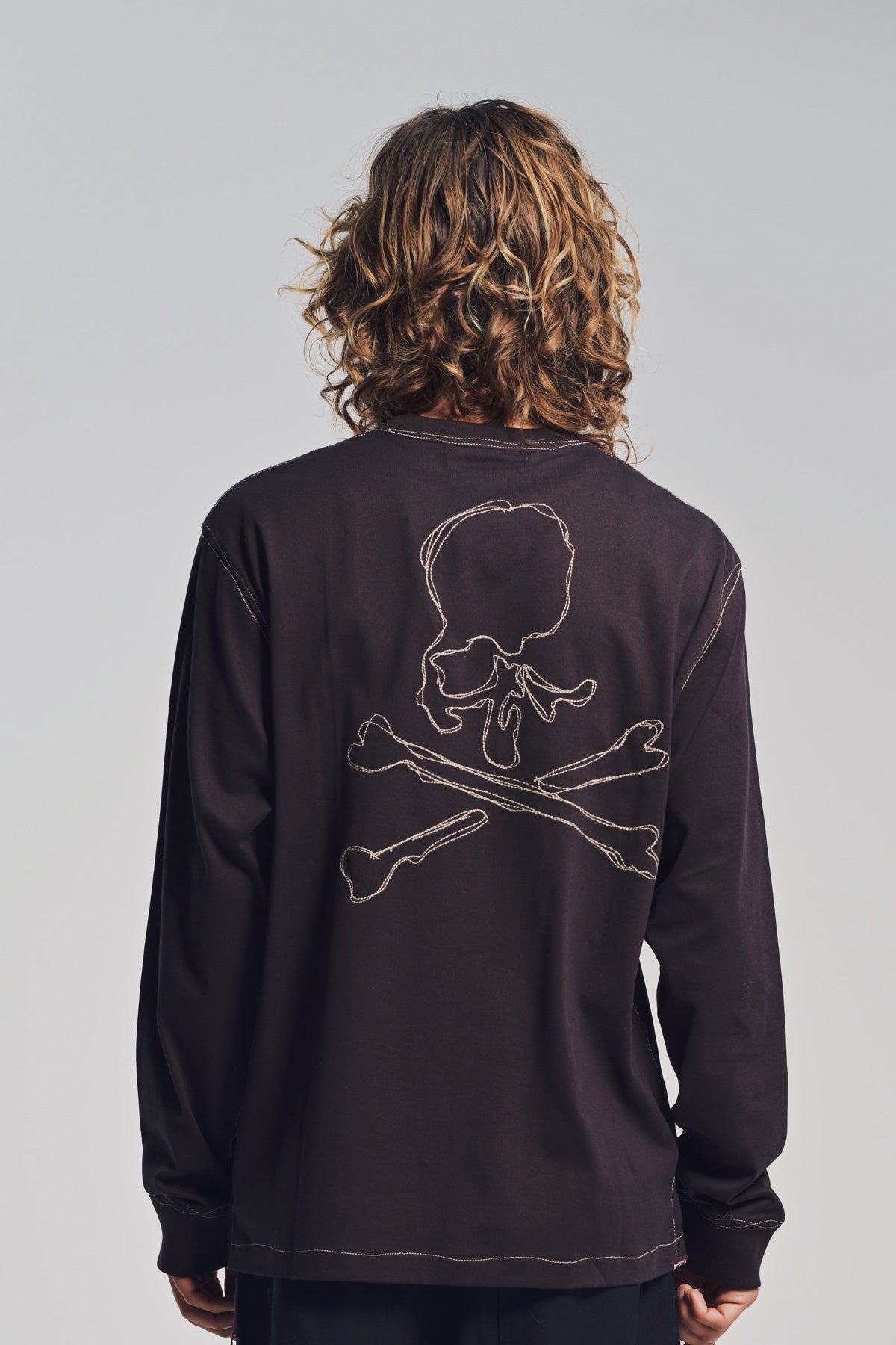 MASTERMIND | STITCHED LONG SLEEVE T-SHIRT