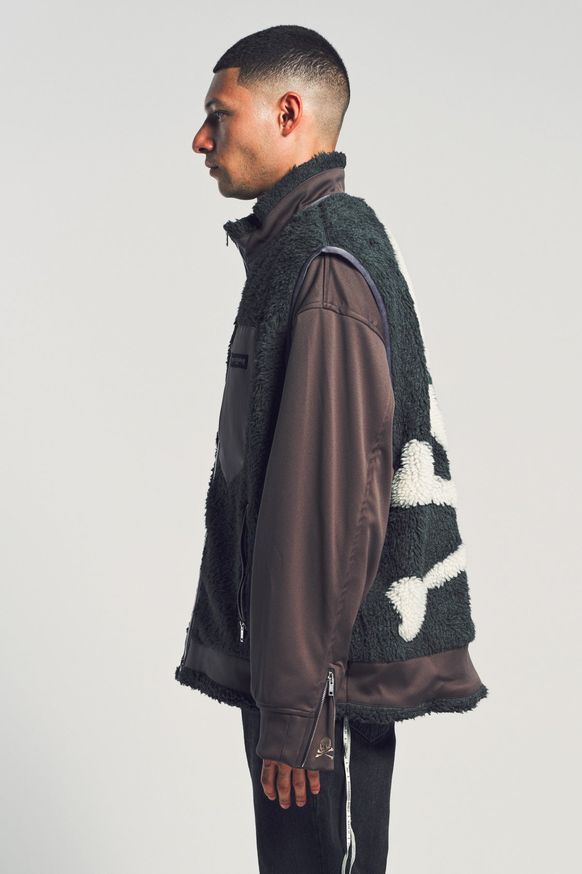 MASTERMIND | LAYERED SHERPA JACKET
