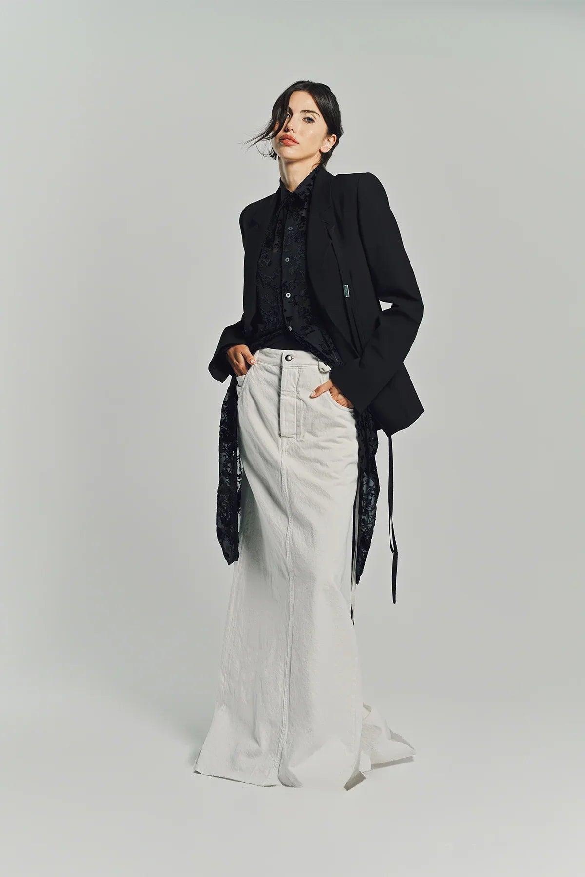 ANN DEMEULEMEESTER | GOELE FIVE POCKETS COMFORT SKIRT