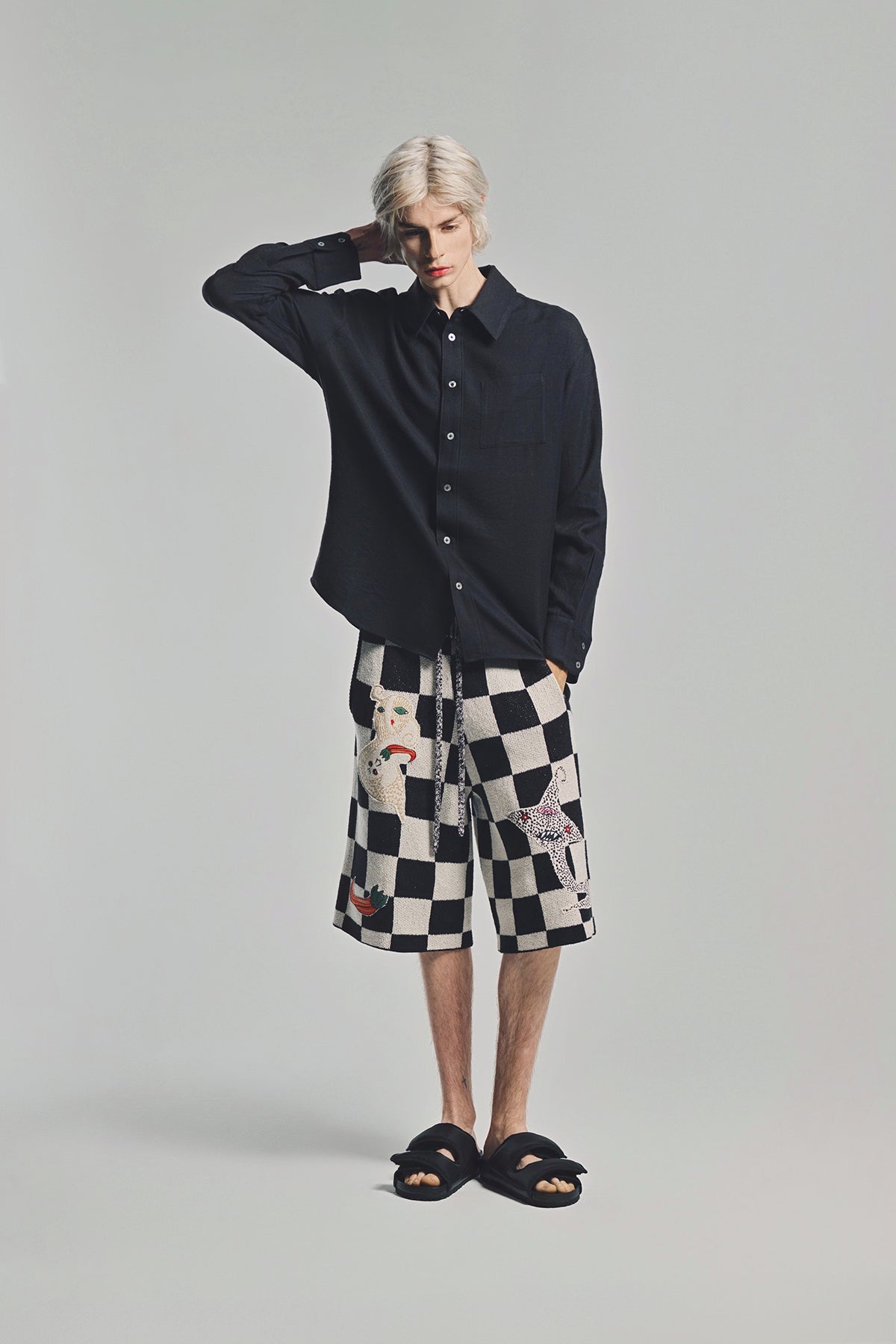 THE ELDER STATESMAN | PASHMINIA BIG SHIRT