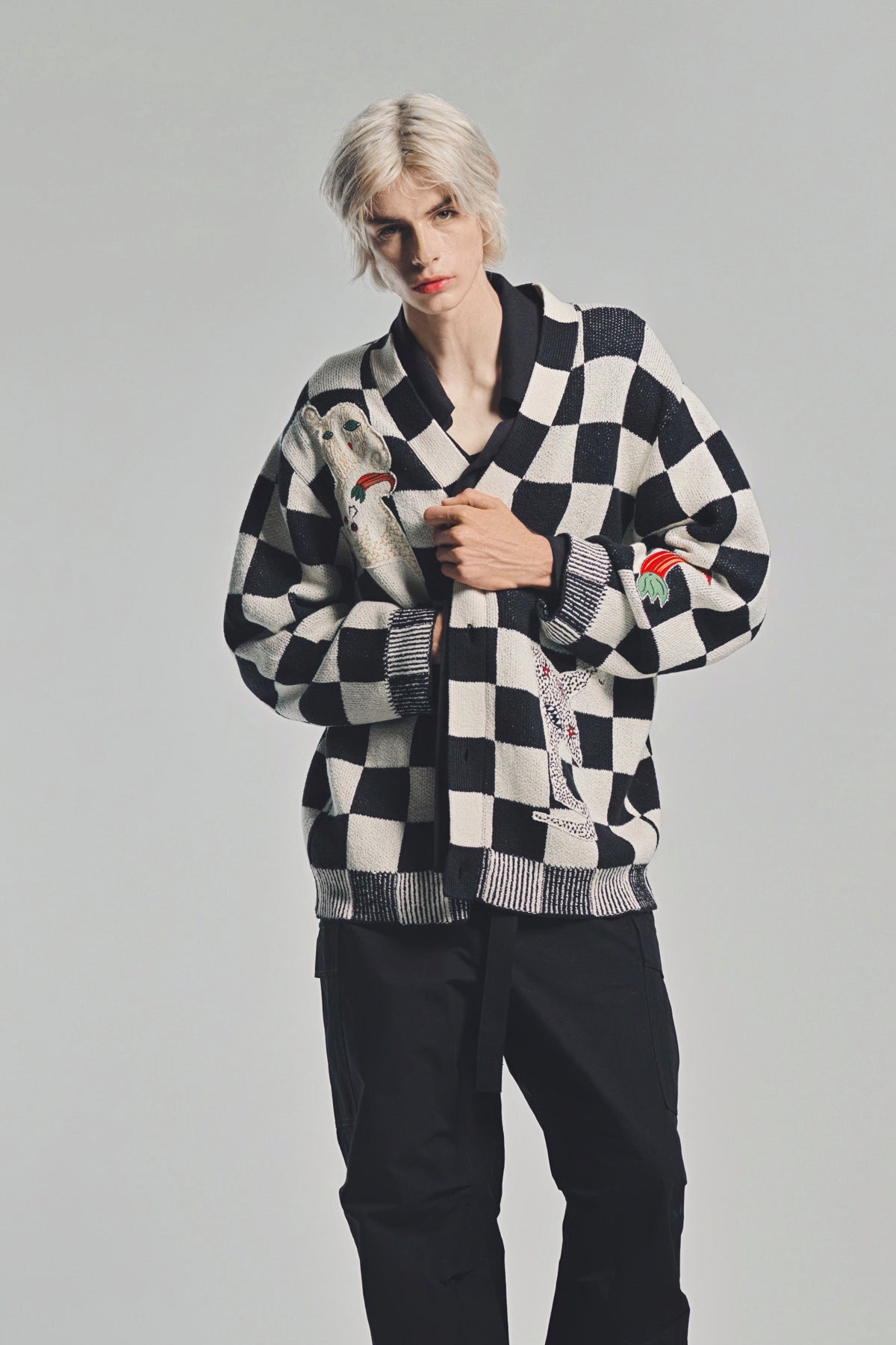 THE ELDER STATESMAN | NORA LITE CREATURES CARDIGAN