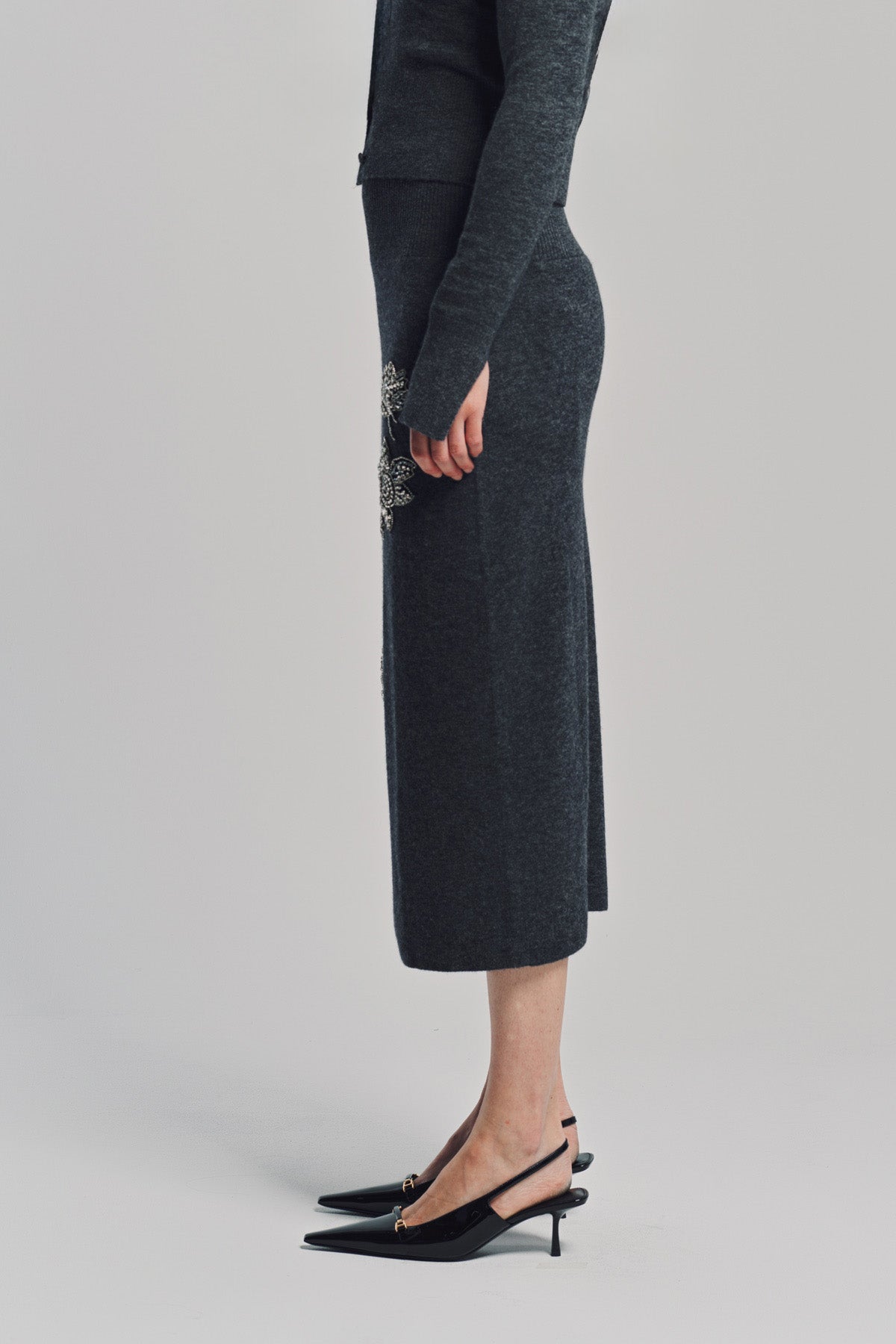 ERDEM | PENCIL MIDI SKIRT