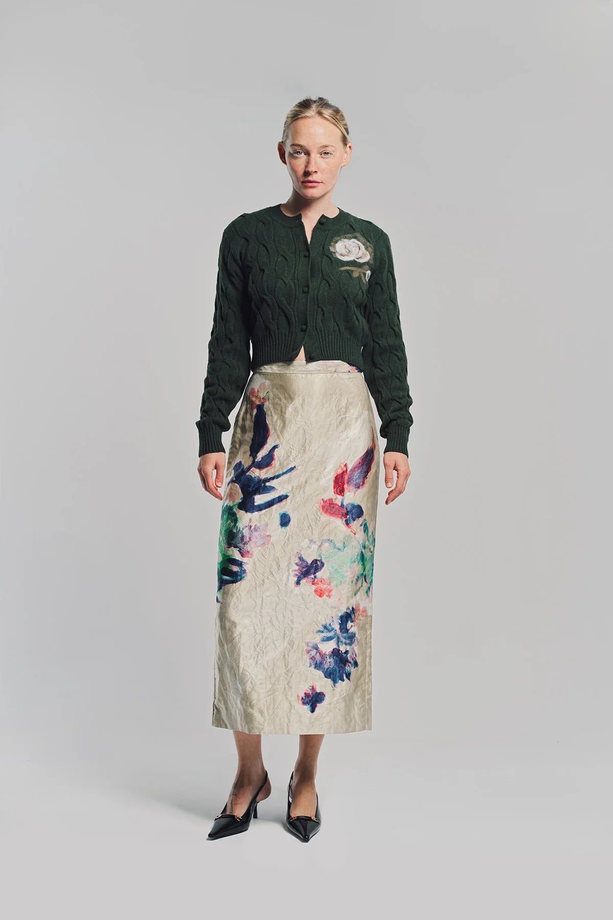 ERDEM | CREWNECK CARDIGAN