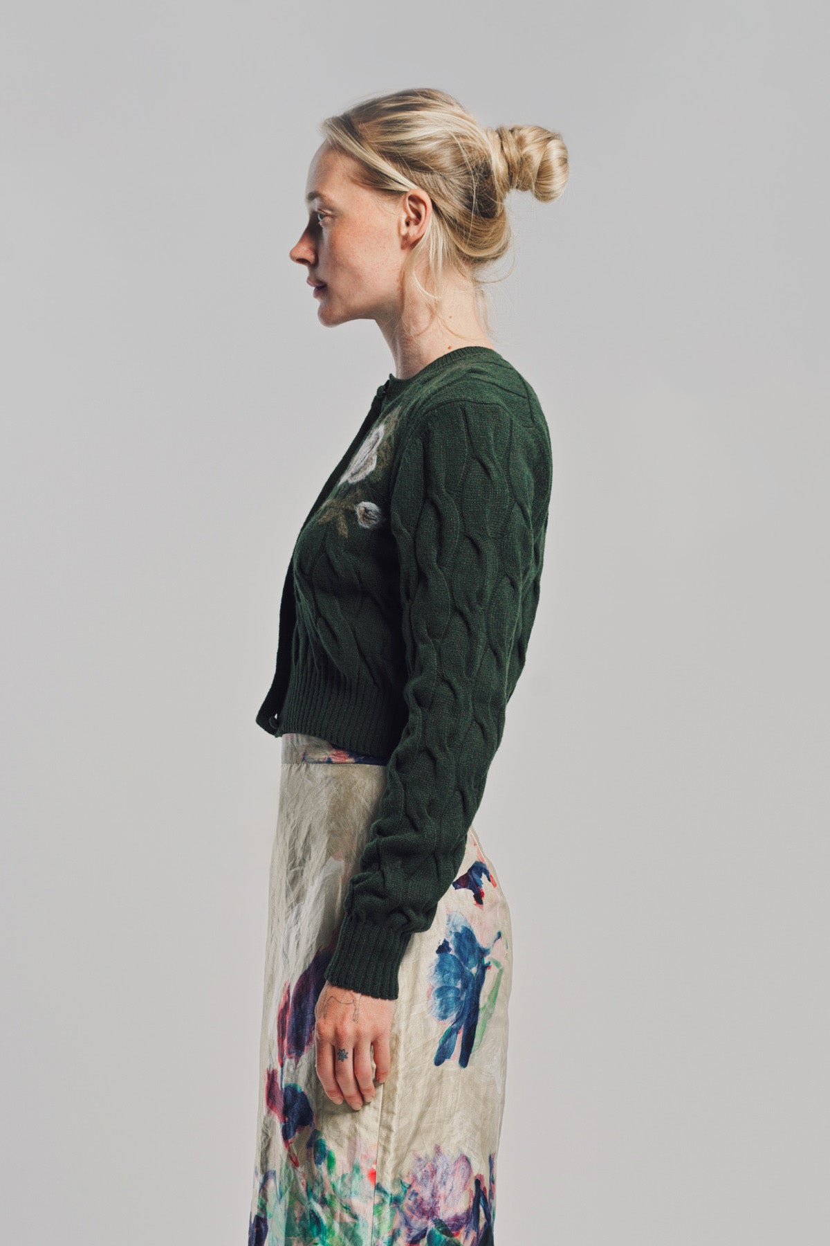 ERDEM | CREWNECK CARDIGAN