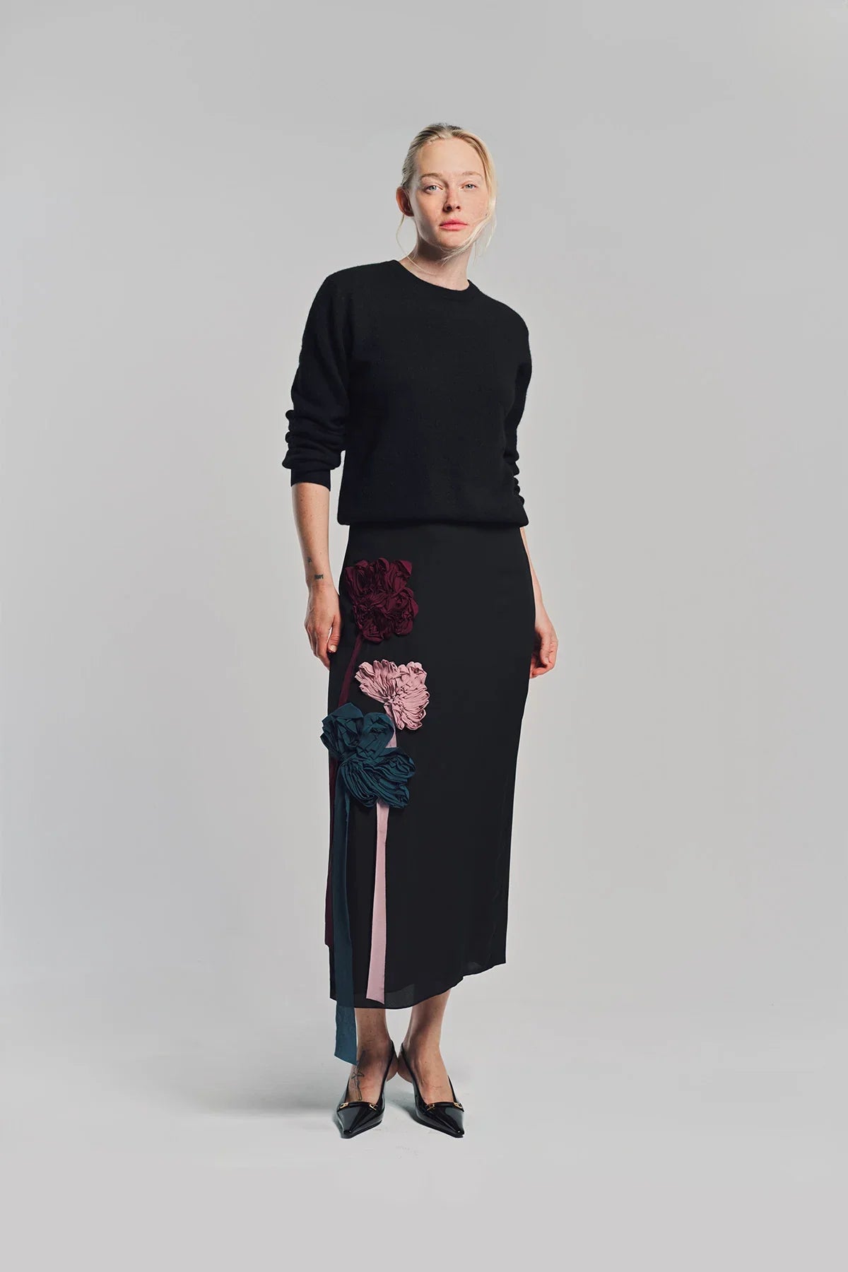 ERDEM | PENCIL MIDI SKIRT