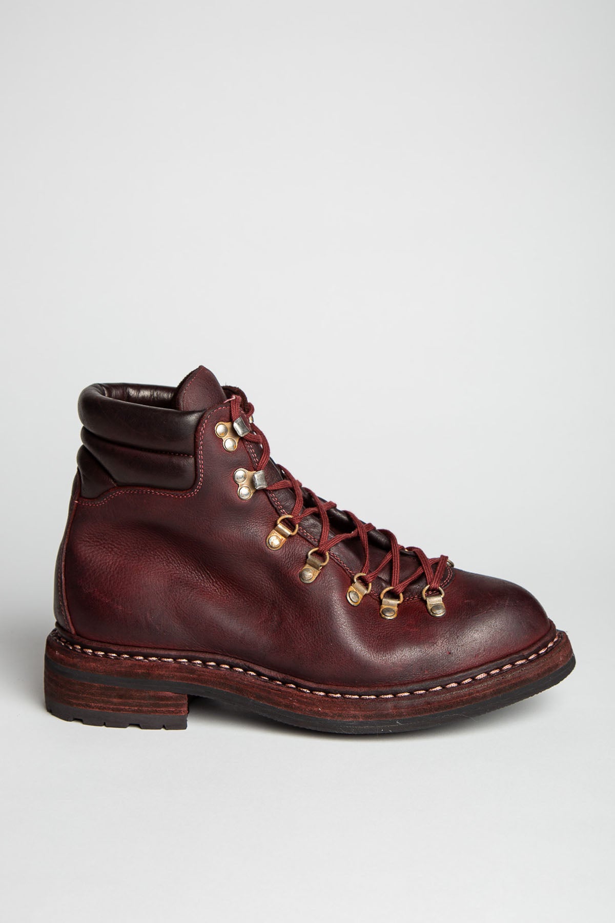 GUIDI | 19M GROPPONE FULL GRAIN MOUNTAIN BOOTS
