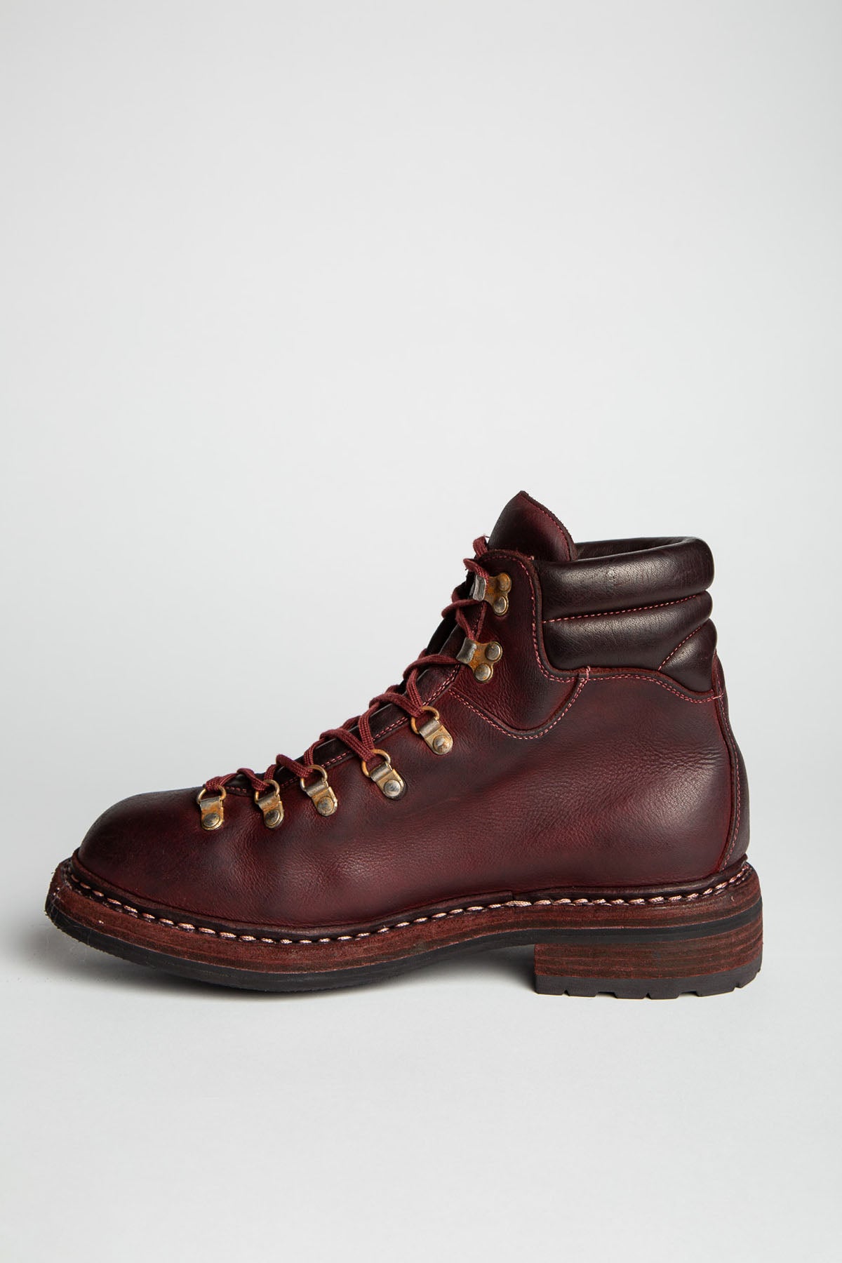 GUIDI | 19M GROPPONE FULL GRAIN MOUNTAIN BOOTS