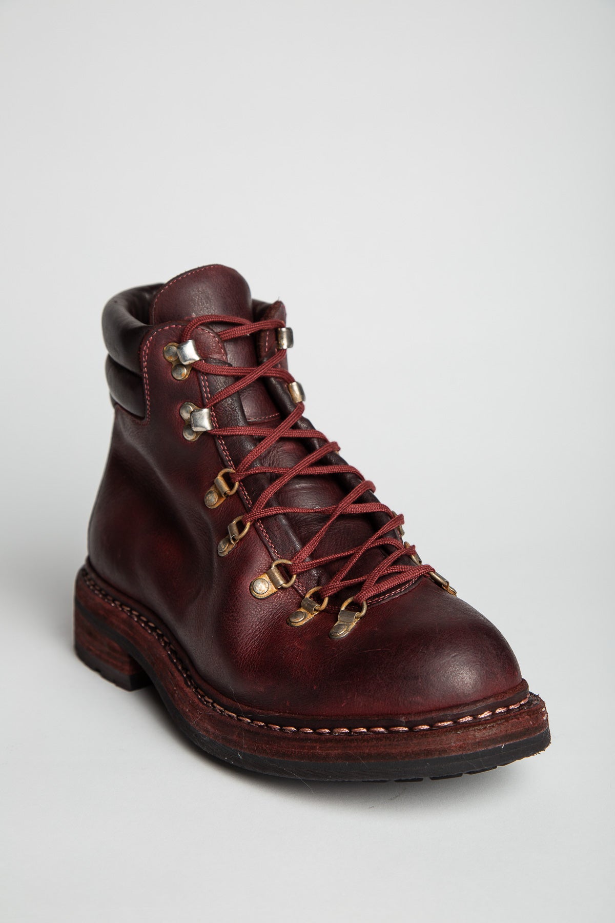 GUIDI | 19M GROPPONE FULL GRAIN MOUNTAIN BOOTS