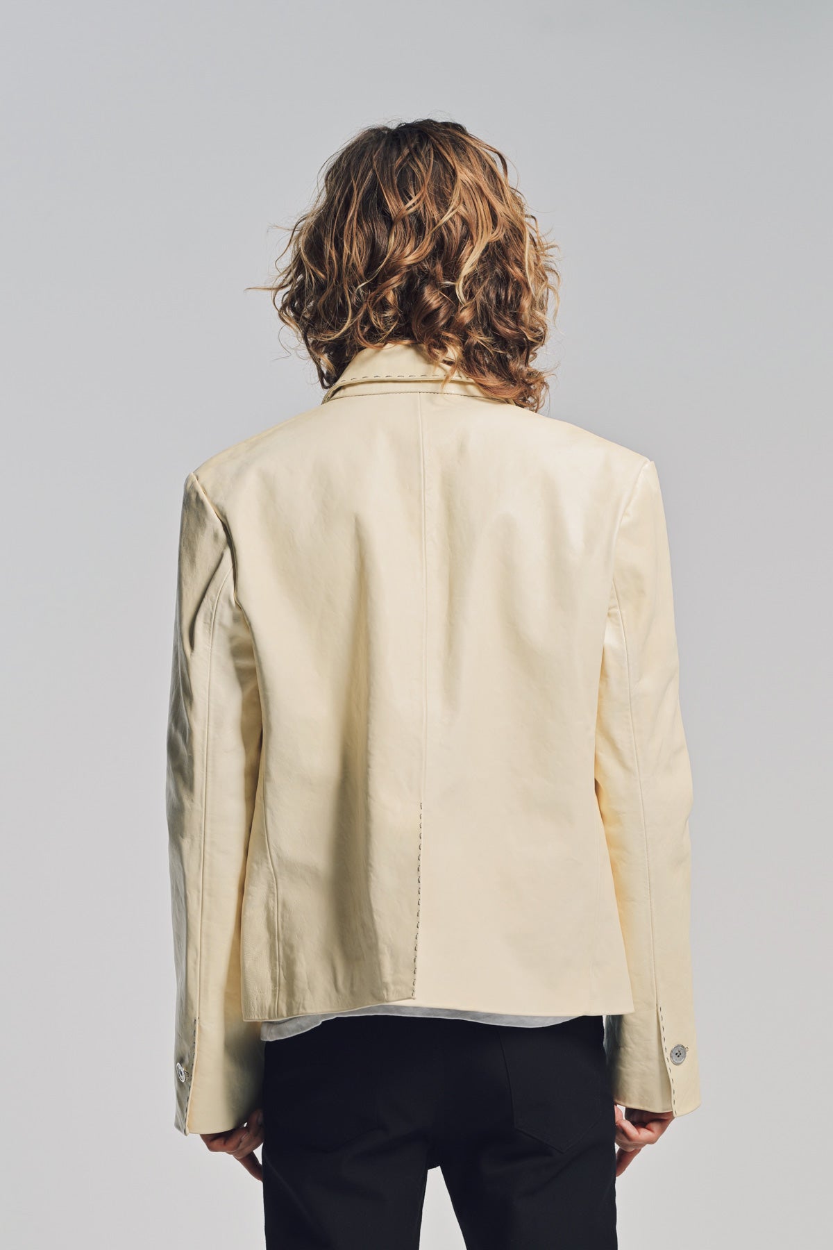 K'ANG | CROPPED LEATHER JACKET