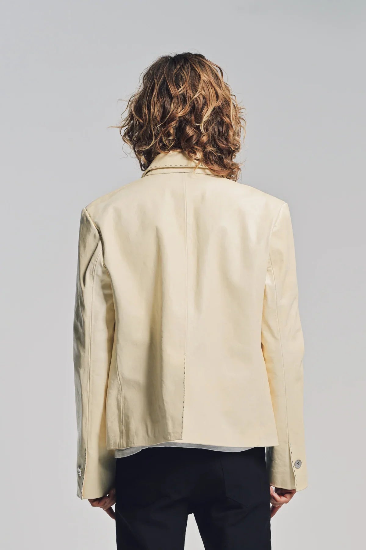 K'ANG | CROPPED LEATHER JACKET