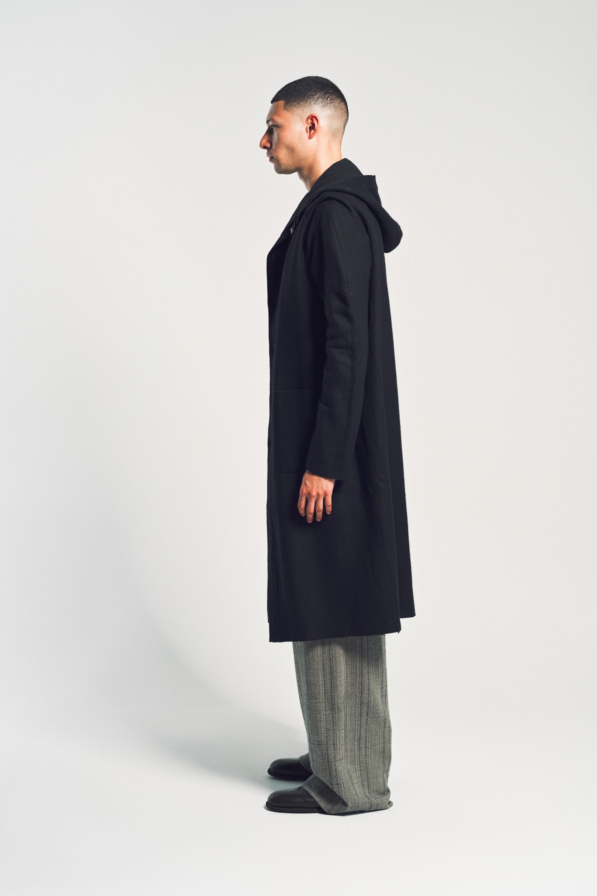 K'ANG | RAGLAN HOODED COAT
