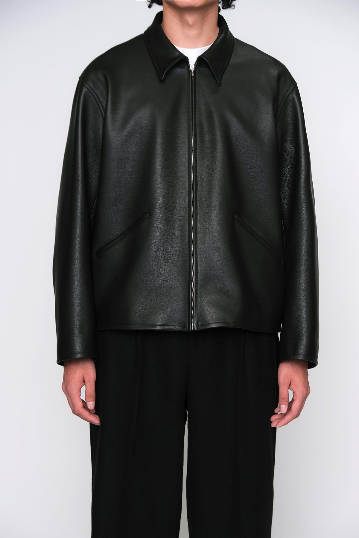 A.PRESSE | LEATHER SPORTS JACKET