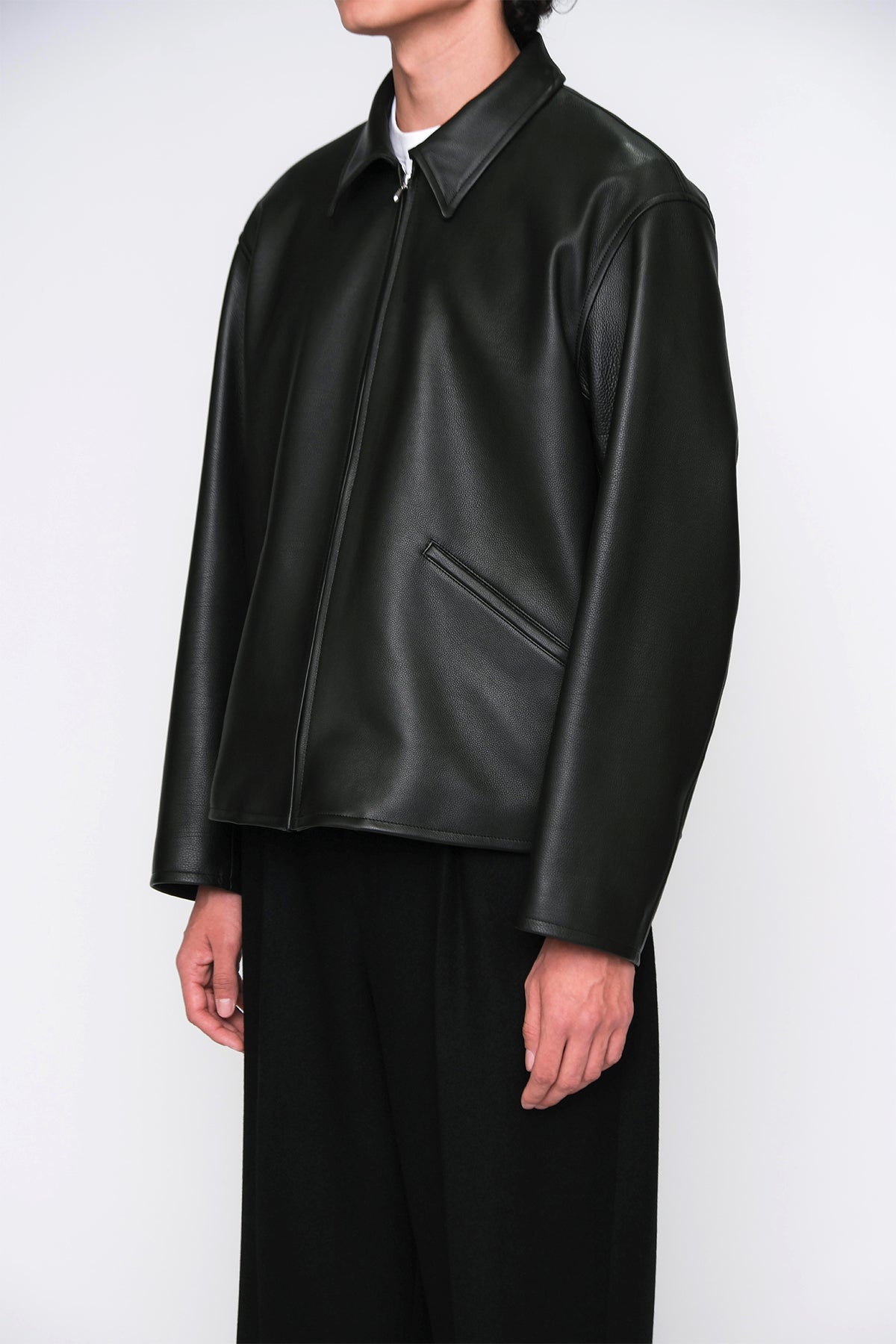A.PRESSE | LEATHER SPORTS JACKET
