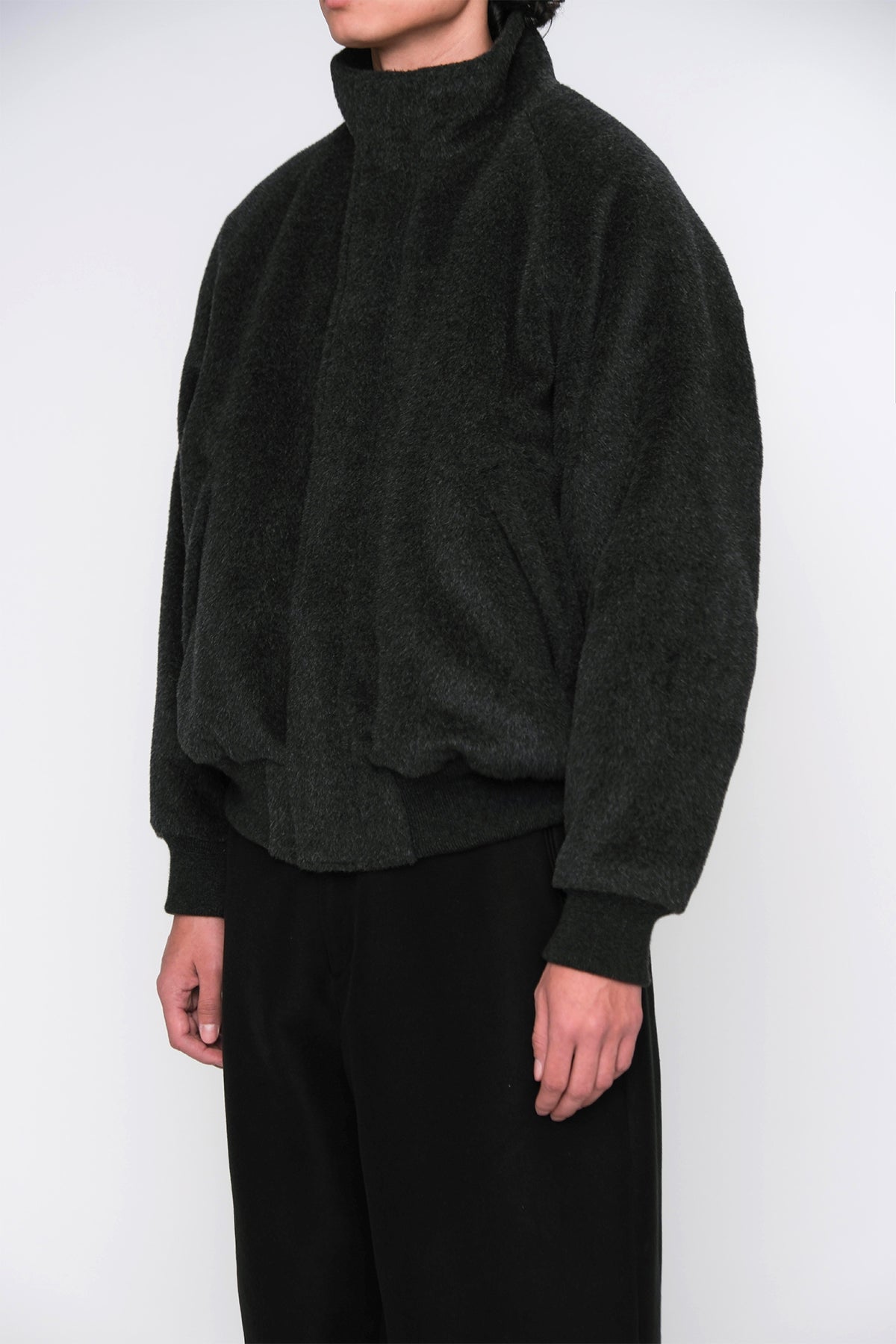 A. PRESSE | BABY ALPACA BEAVER CLOTH JACKET