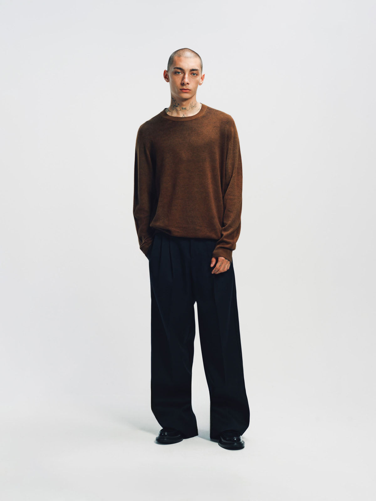 AVANT TOI | REVERSIBLE PAINTED SWEATER