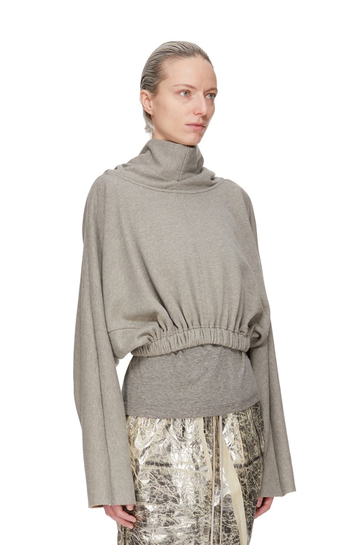 RICK OWENS DRKSHDW | CROPPED HOODED TUNIC