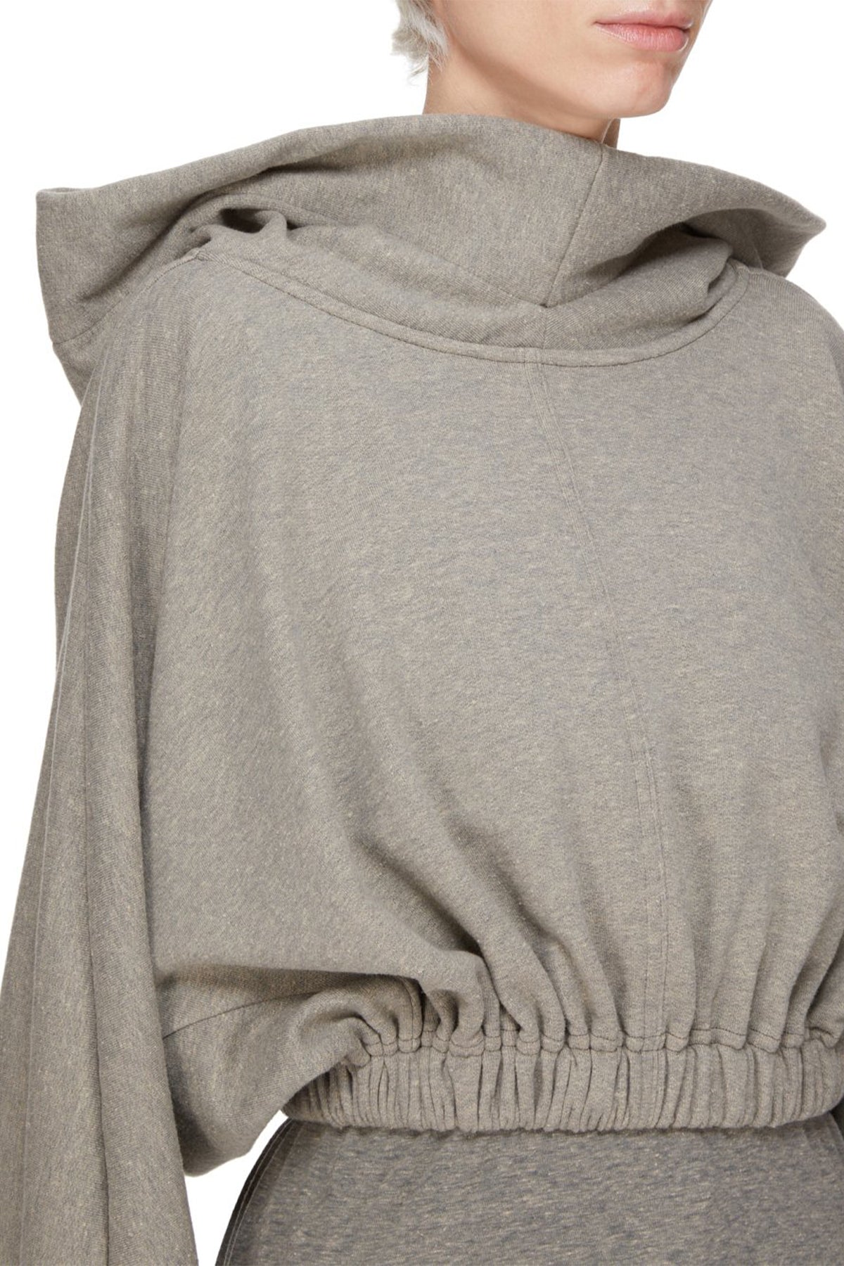 RICK OWENS DRKSHDW | CROPPED HOODED TUNIC