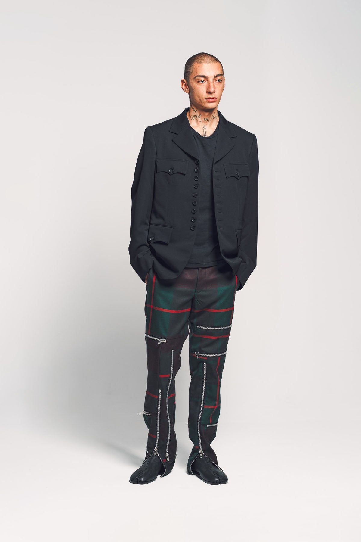 COMME DES GARCONS HOMME PLUS | WOOL GABARDINE BLAZER